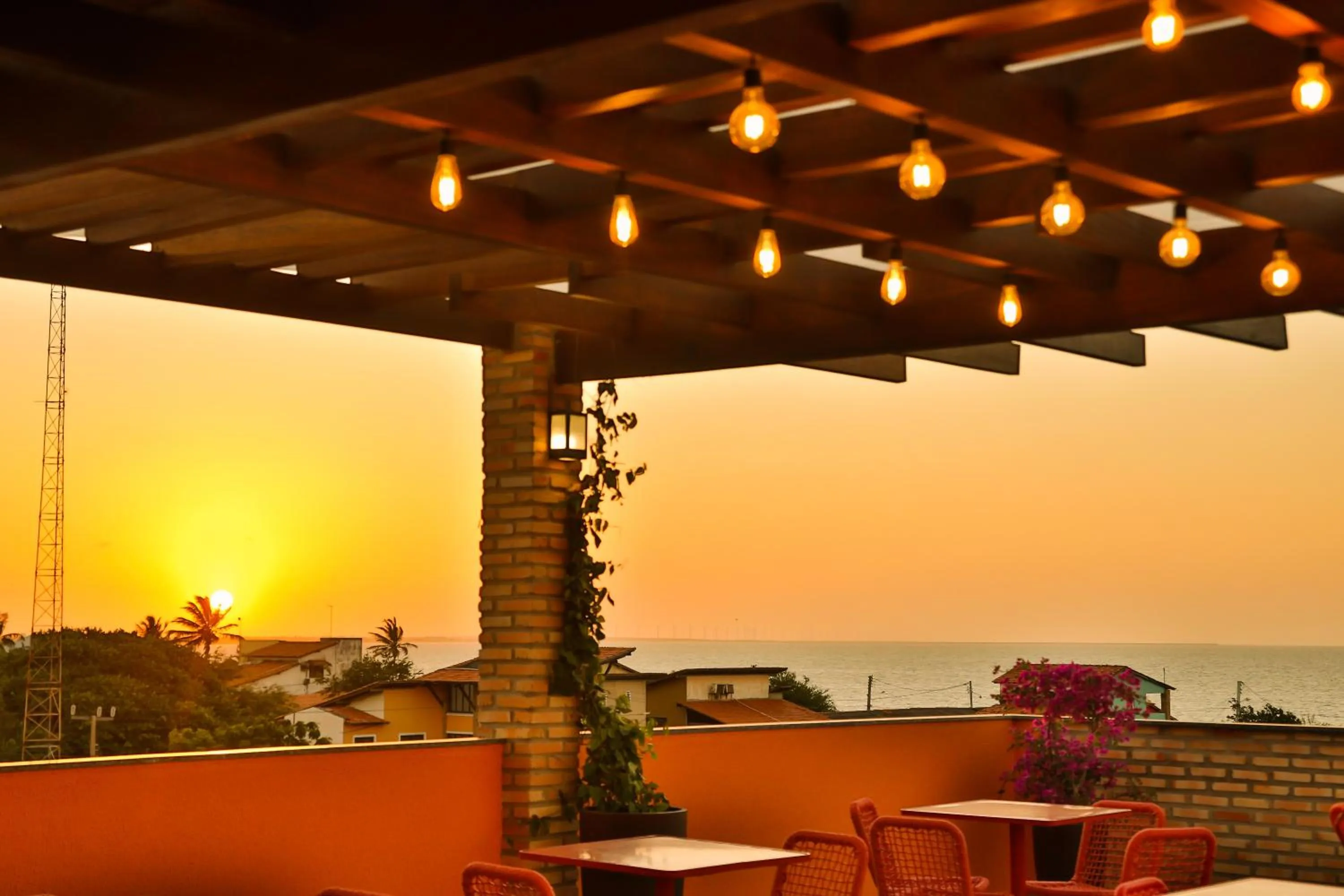 Sunset in Pousada das Flores