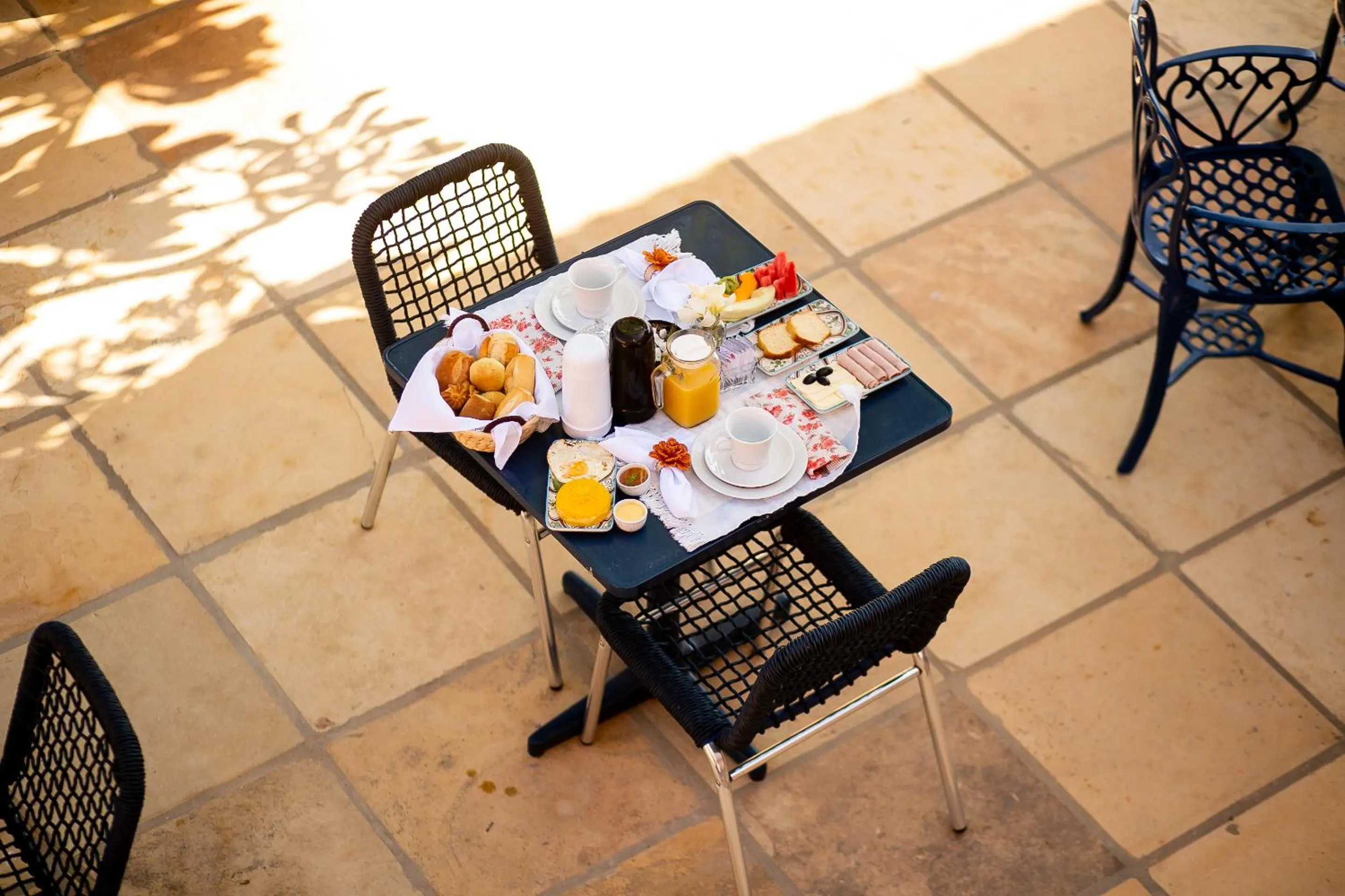 Patio in Pousada das Flores