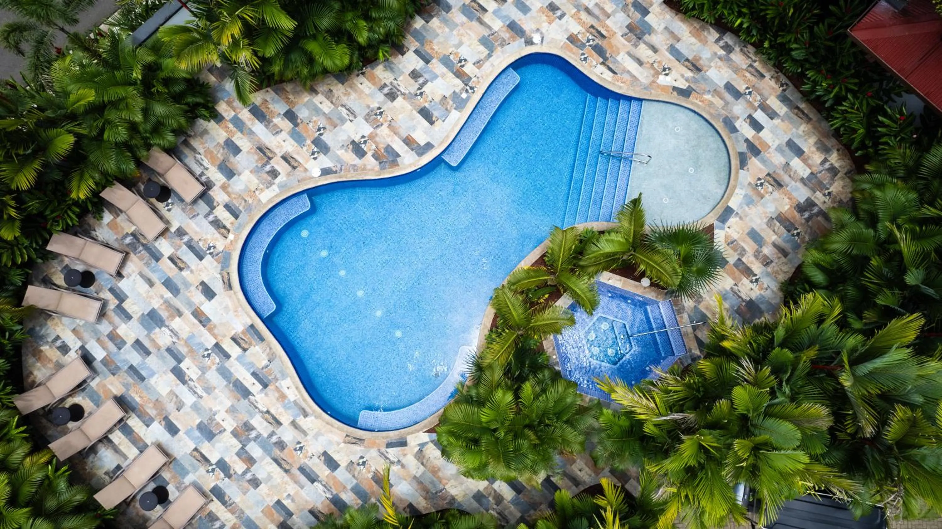 Swimming pool in Hotel Boutique Casa Del Rio