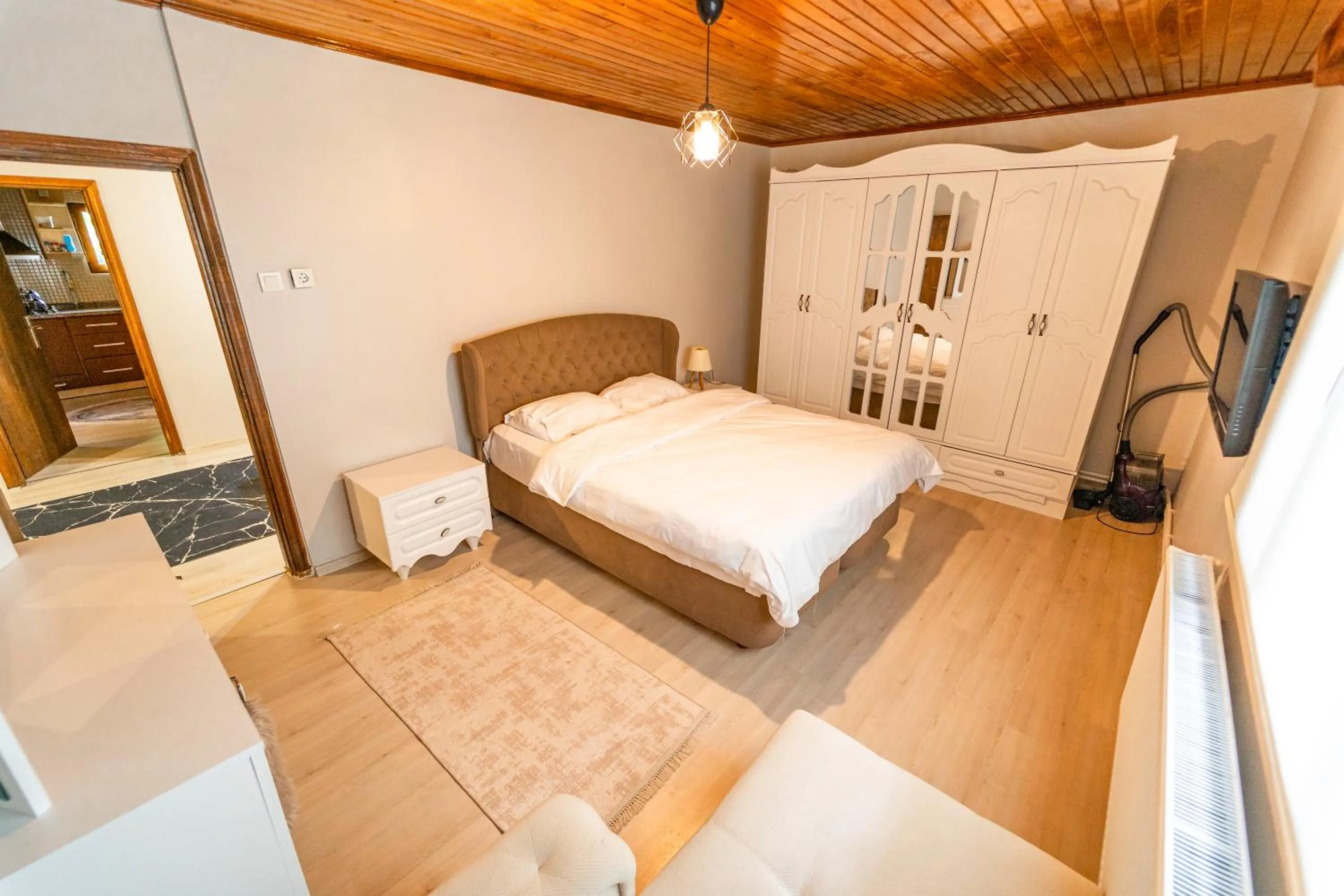 Bed in Sapancaminihouse