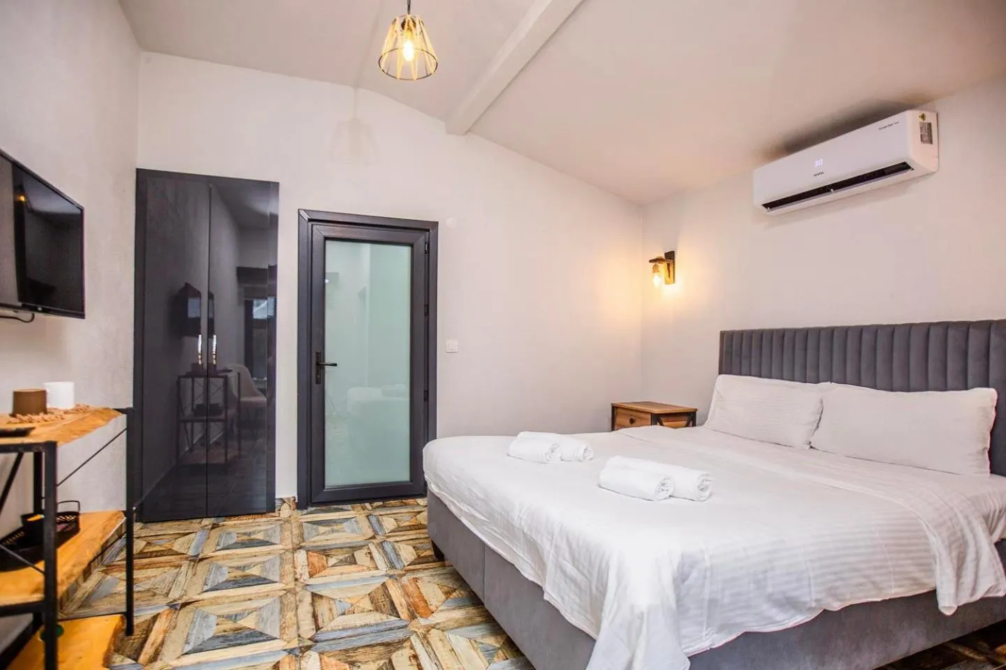 Bed in Sapancaminihouse