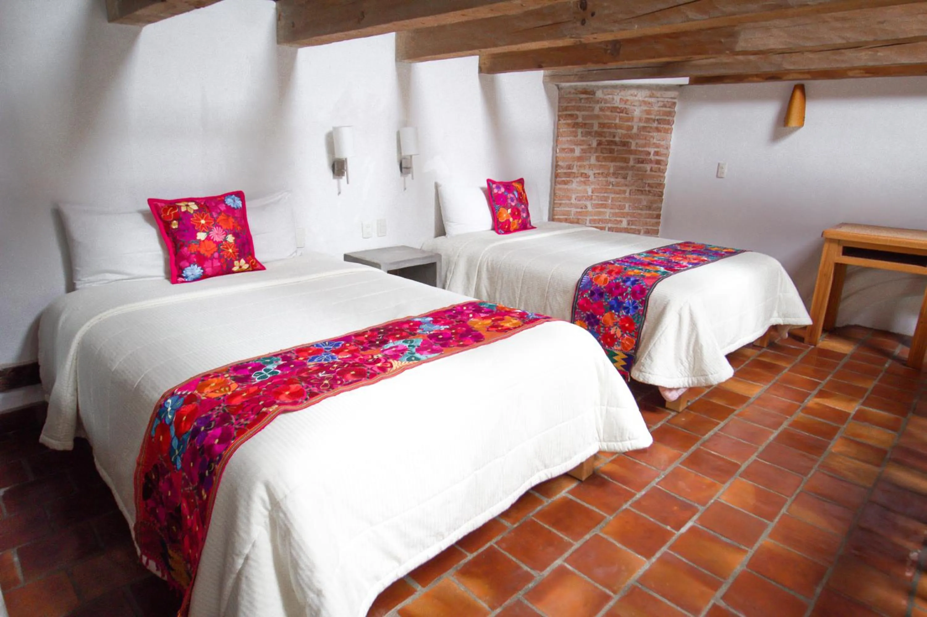 Bed in Hacienda Molino Santo Domingo