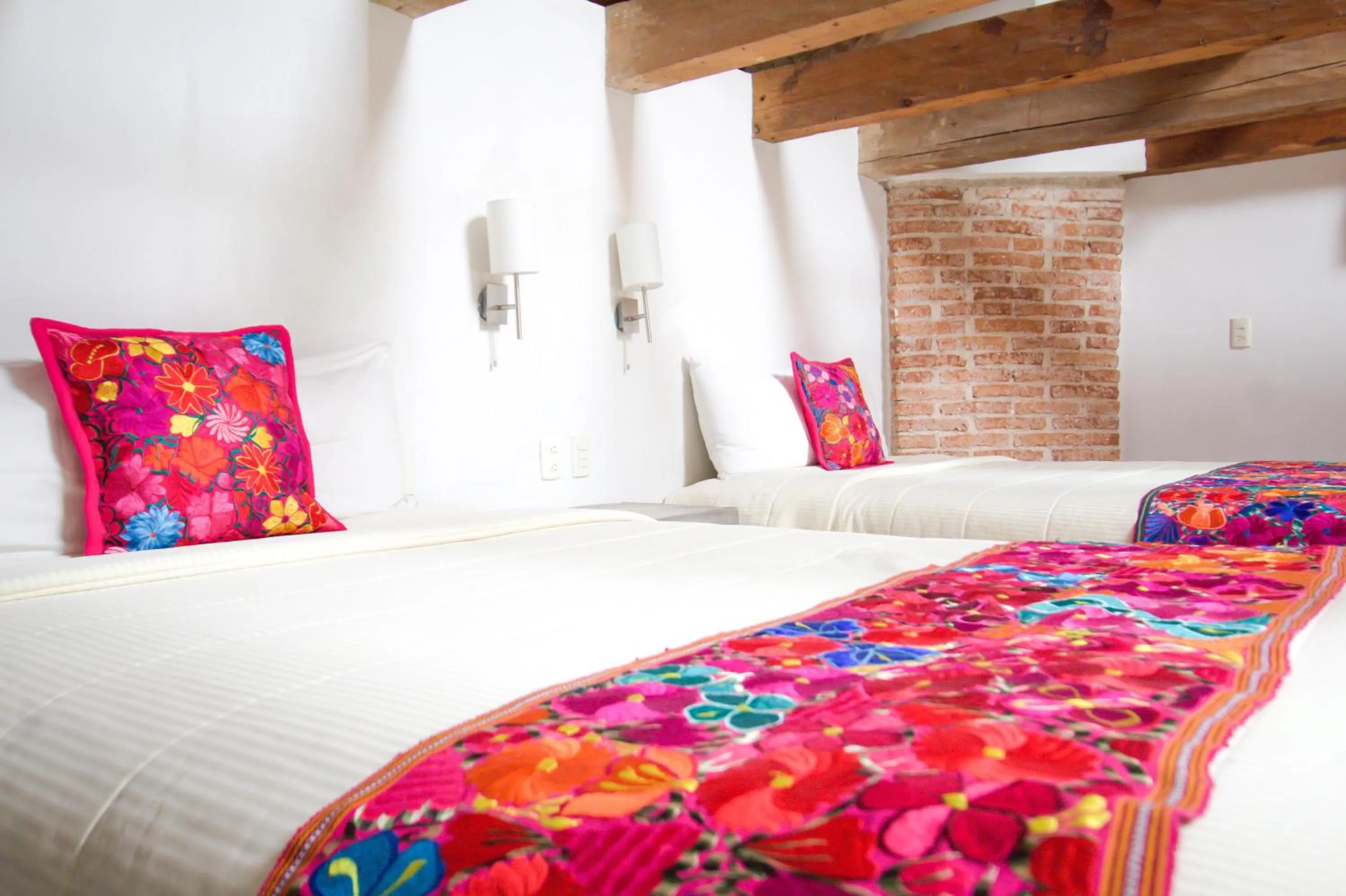 Bed in Hacienda Molino Santo Domingo