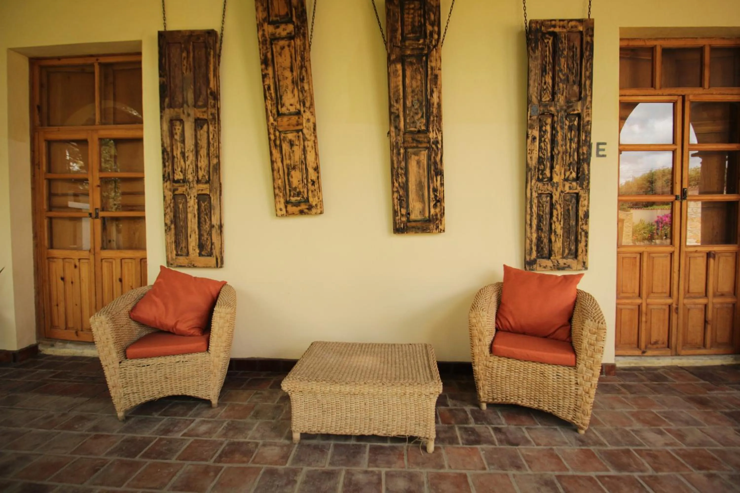 Living room in Hacienda Molino Santo Domingo