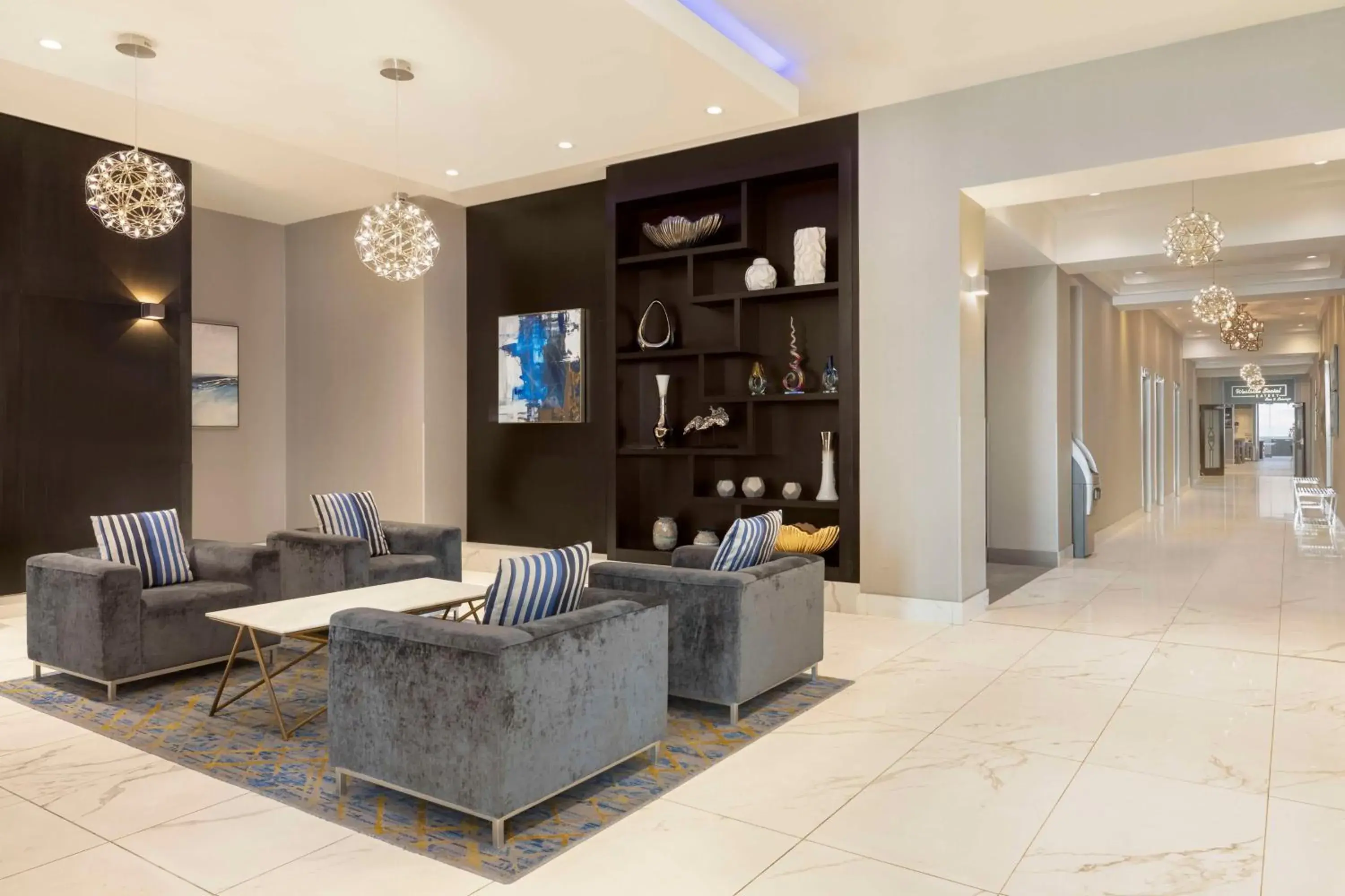 Lobby or reception in Embassy Suites By Hilton Toronto Airport Lobby or reception in Embassy Suites By Hilton Toronto Airport