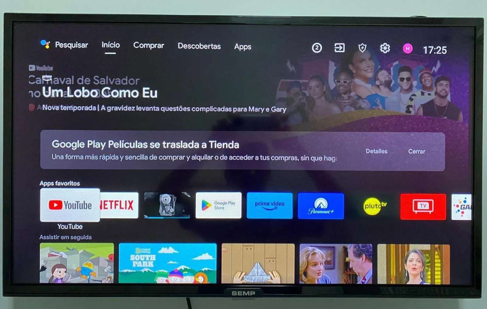 TV and multimedia in Bueno's Hotel Francisco Beltrão