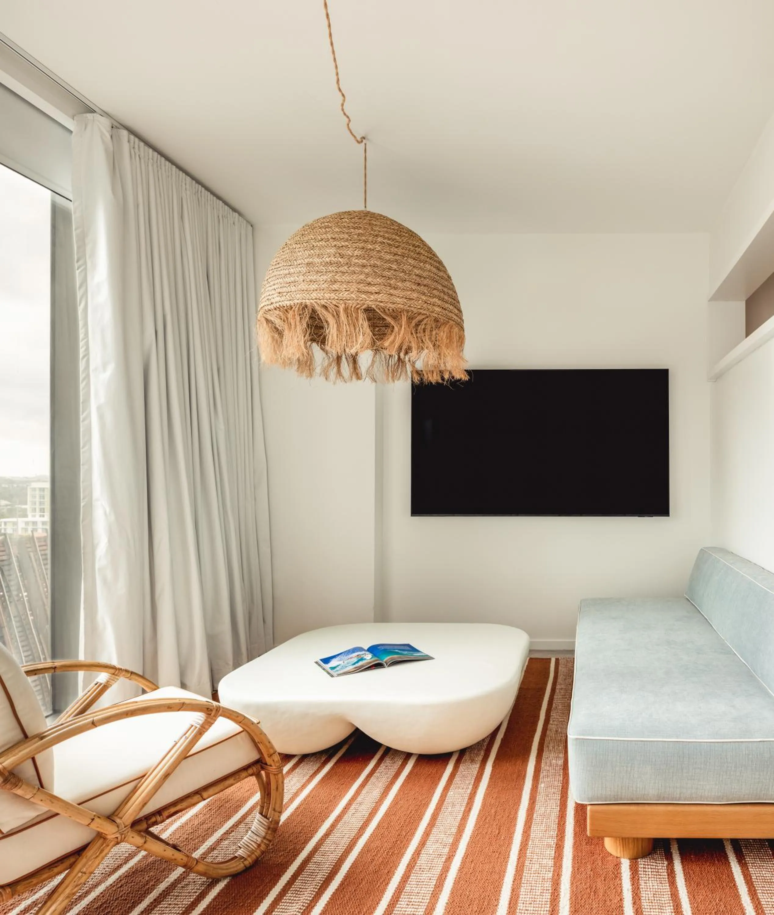 Living room in Sonder at Riverwalk