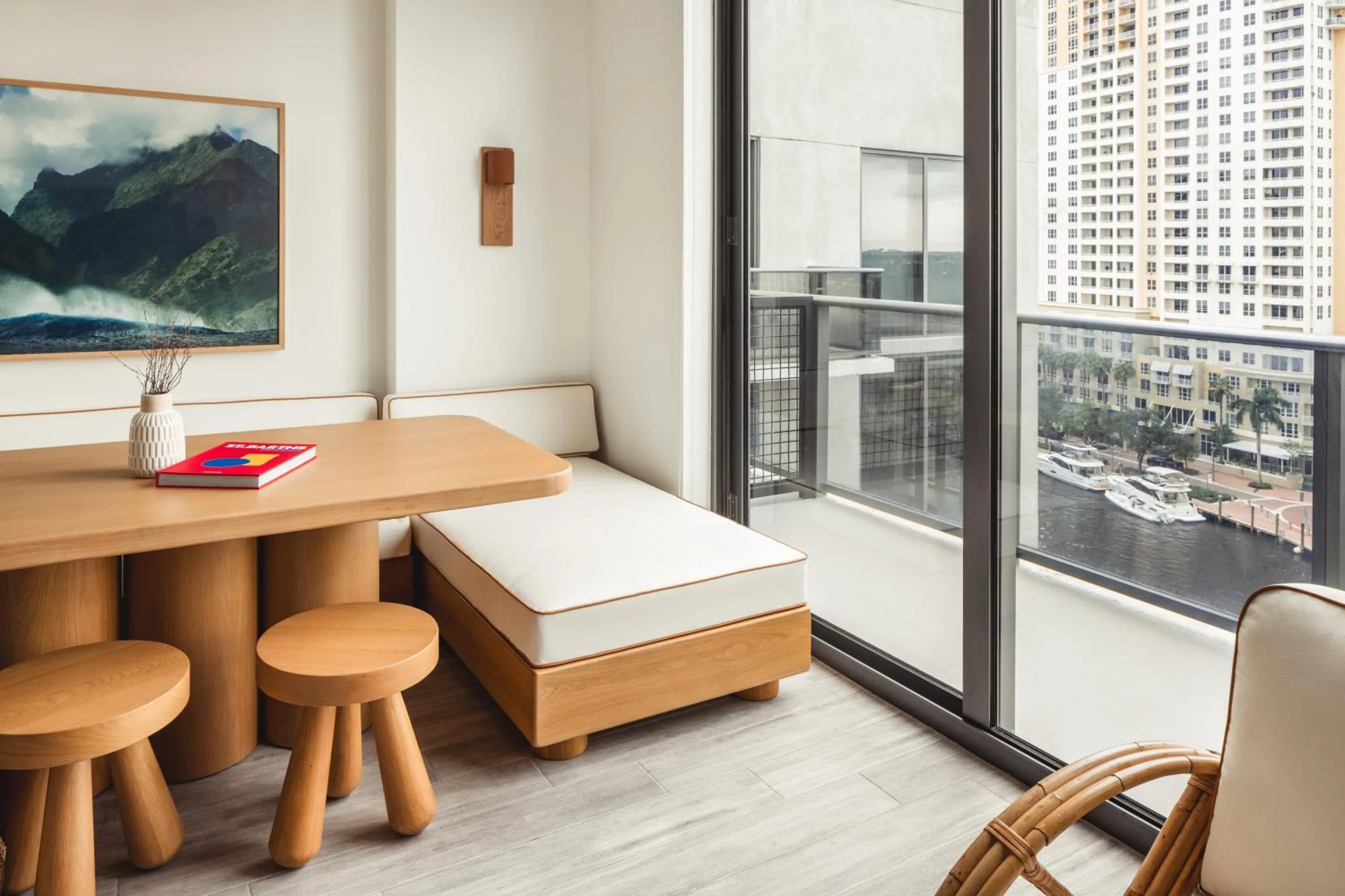 Living room in Sonder at Riverwalk