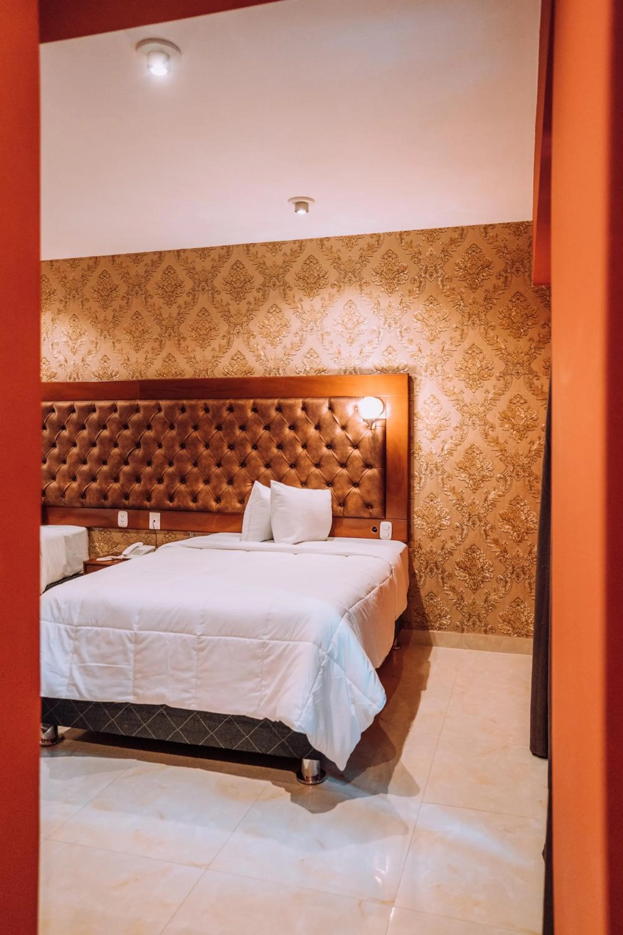 Bed in Lima Central Design Hotel Spa & Club