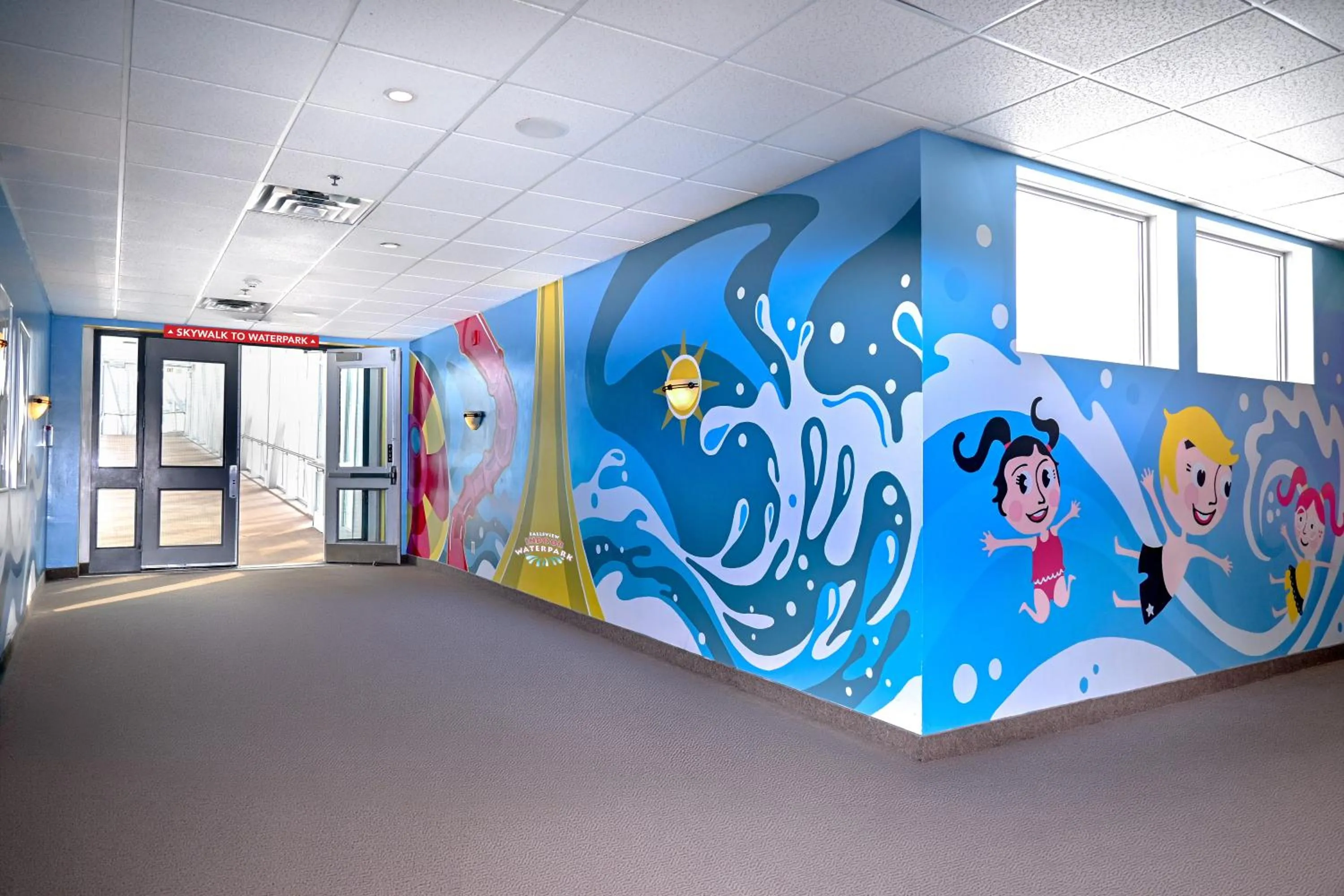 Aqua park in Skyline Hotel & Waterpark