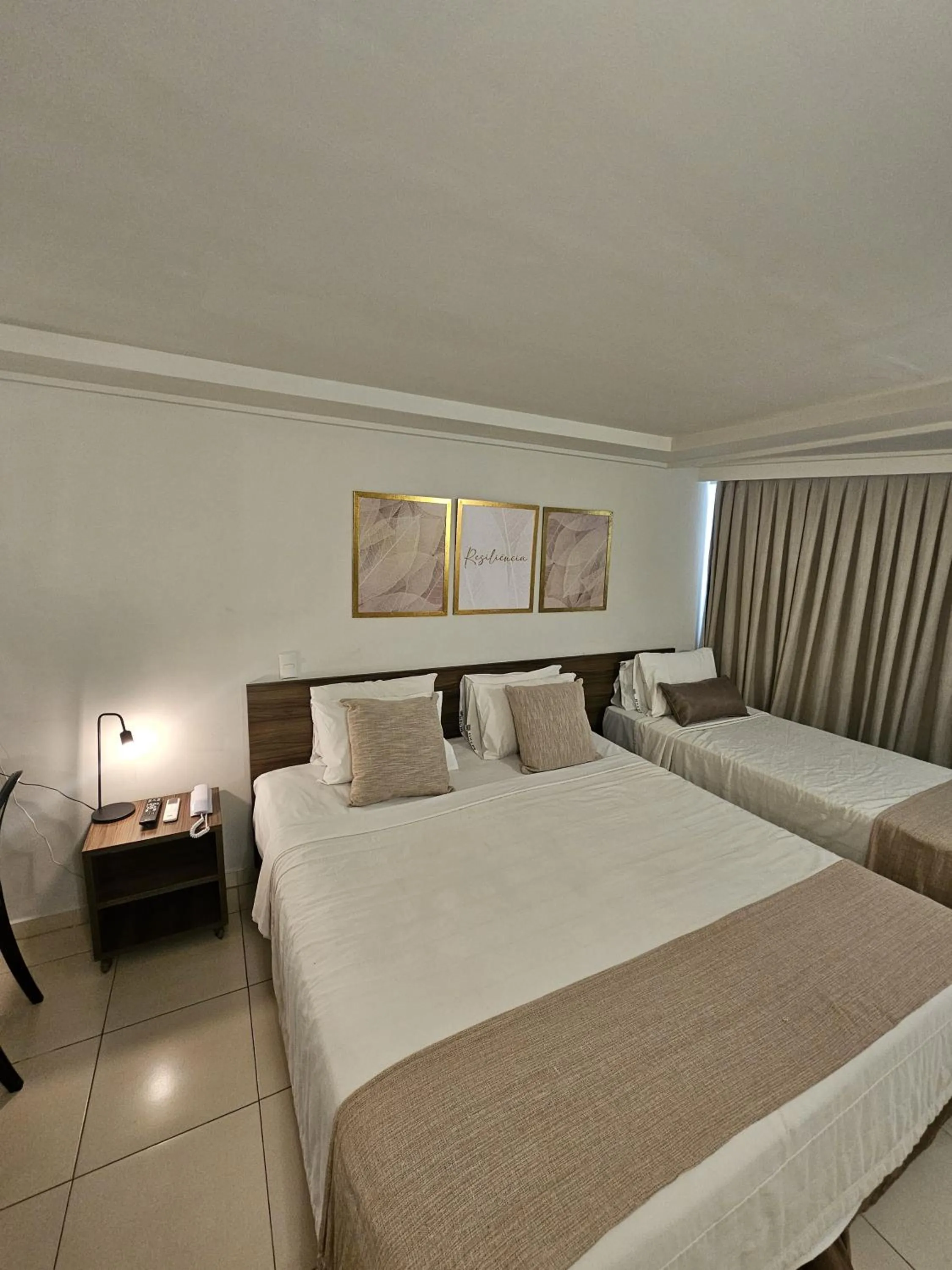 Bed in FLAT BLUE SUNSET