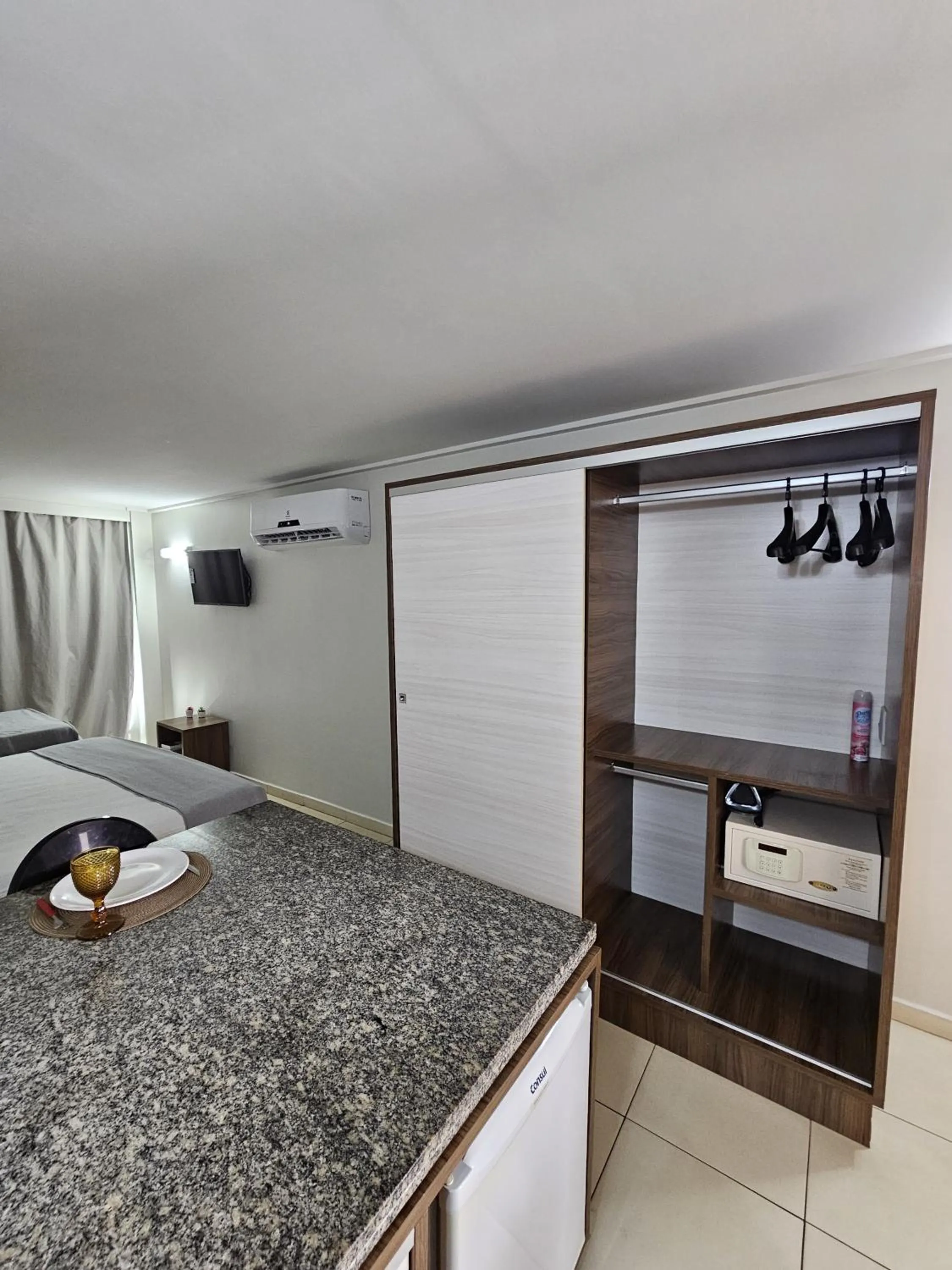 Bed in FLAT BLUE SUNSET