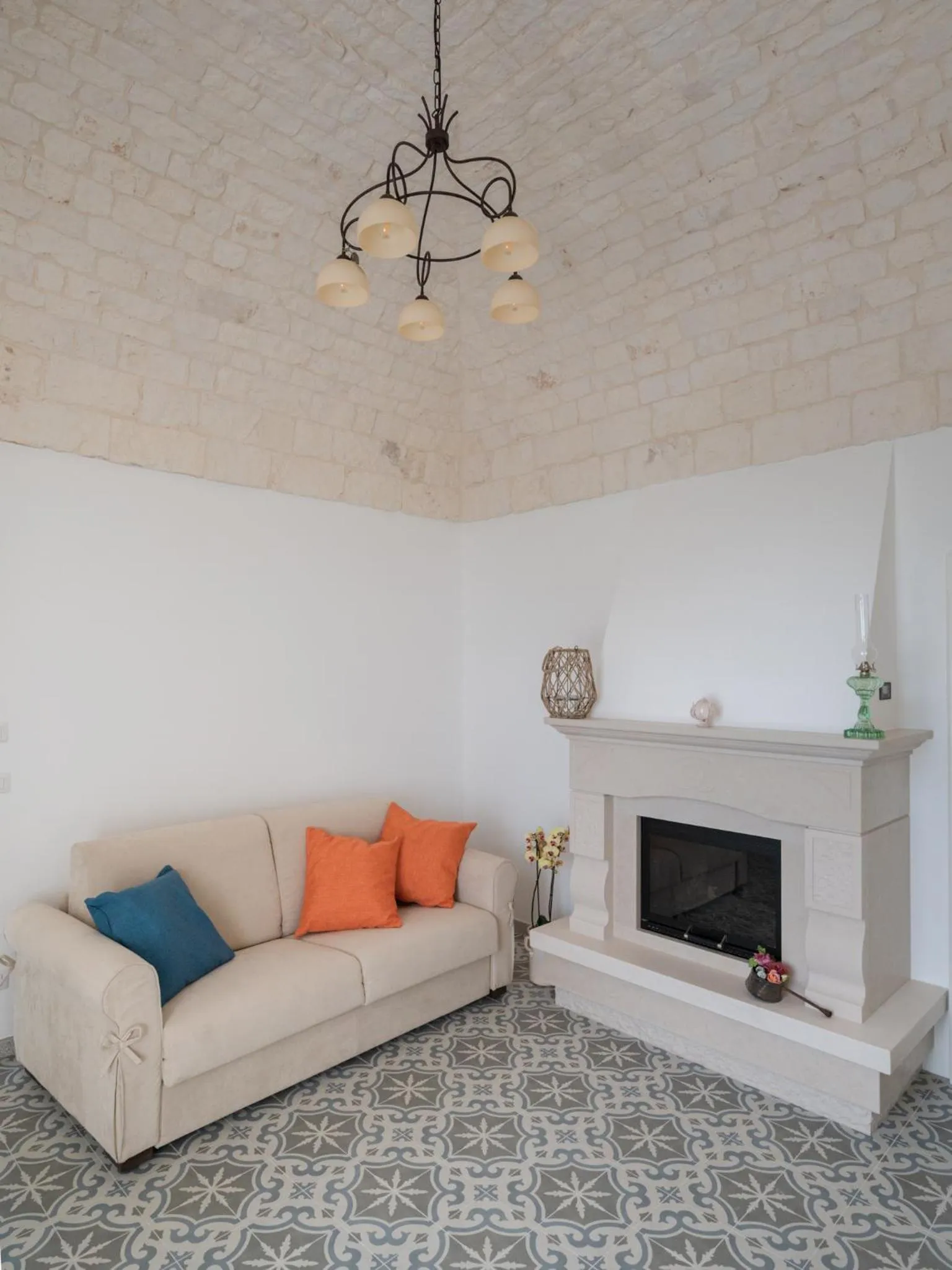 Living room in Tenuta Marinelli