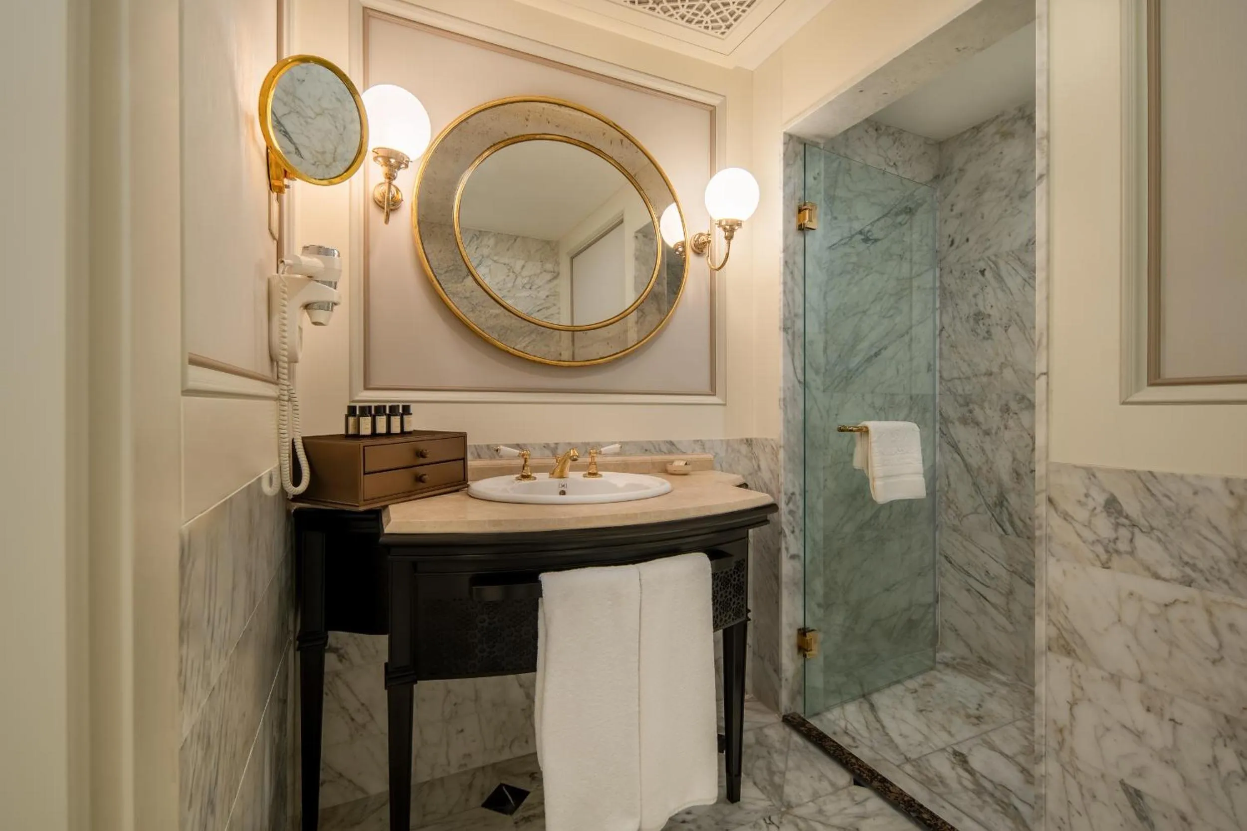 Bathroom in Les Ambassadeurs Hotel Casino&Marina