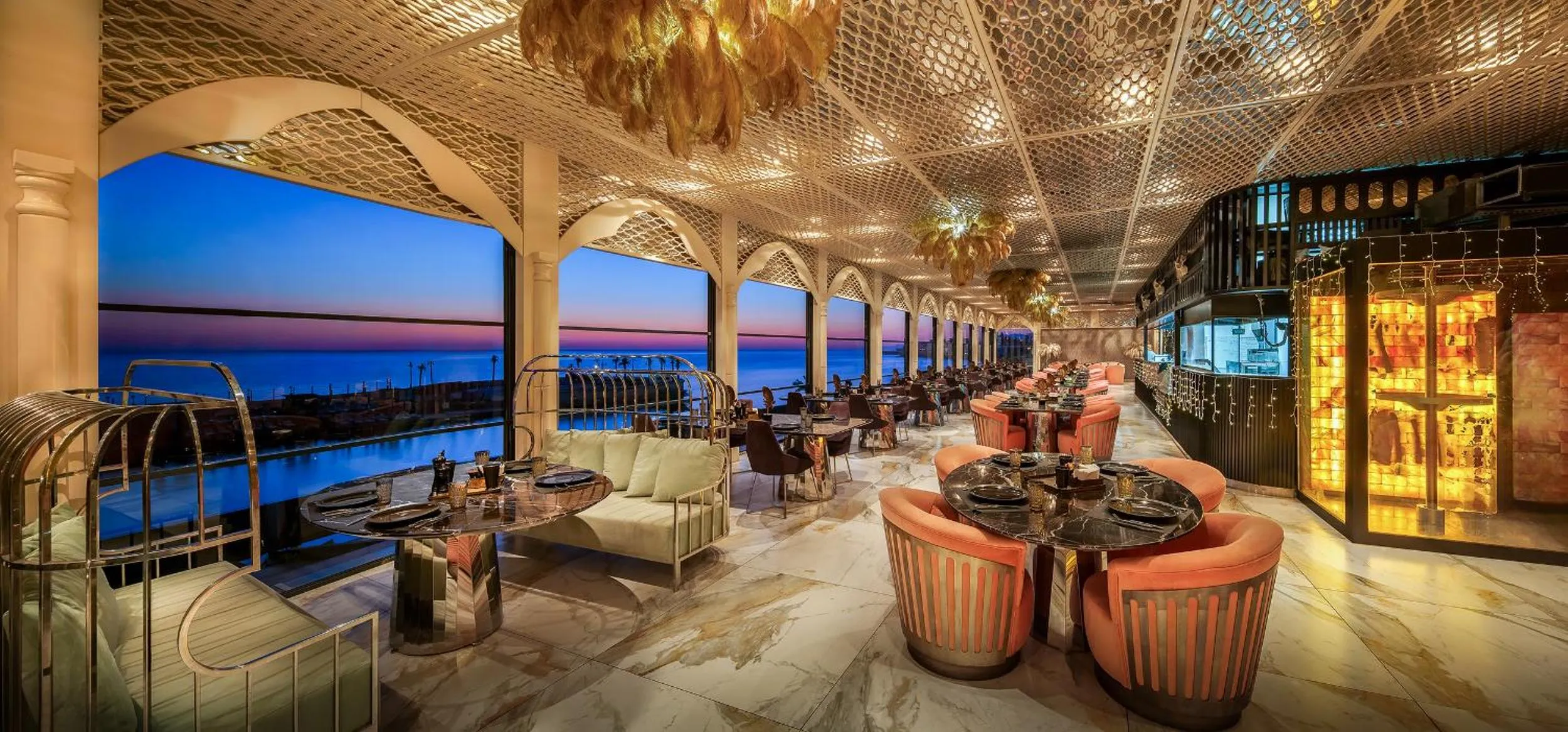 Sea view in Les Ambassadeurs Hotel Casino&Marina