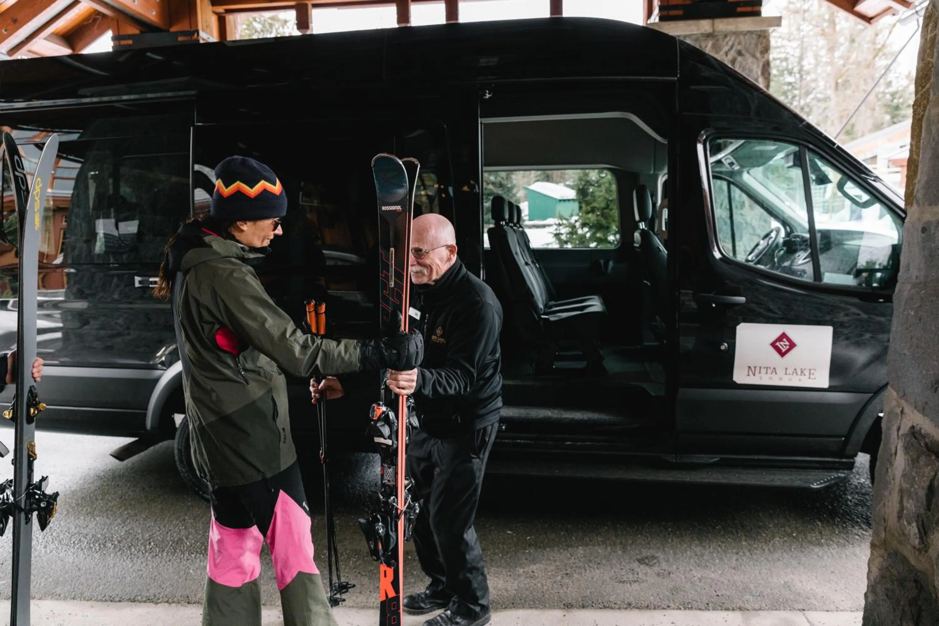 shuttle in Nita Lake Lodge