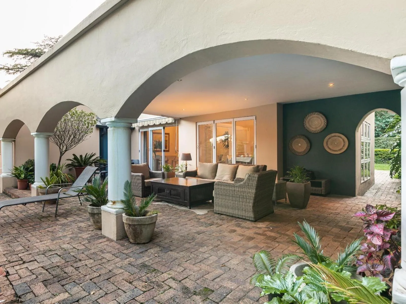 Patio in Emmarentia Guest House