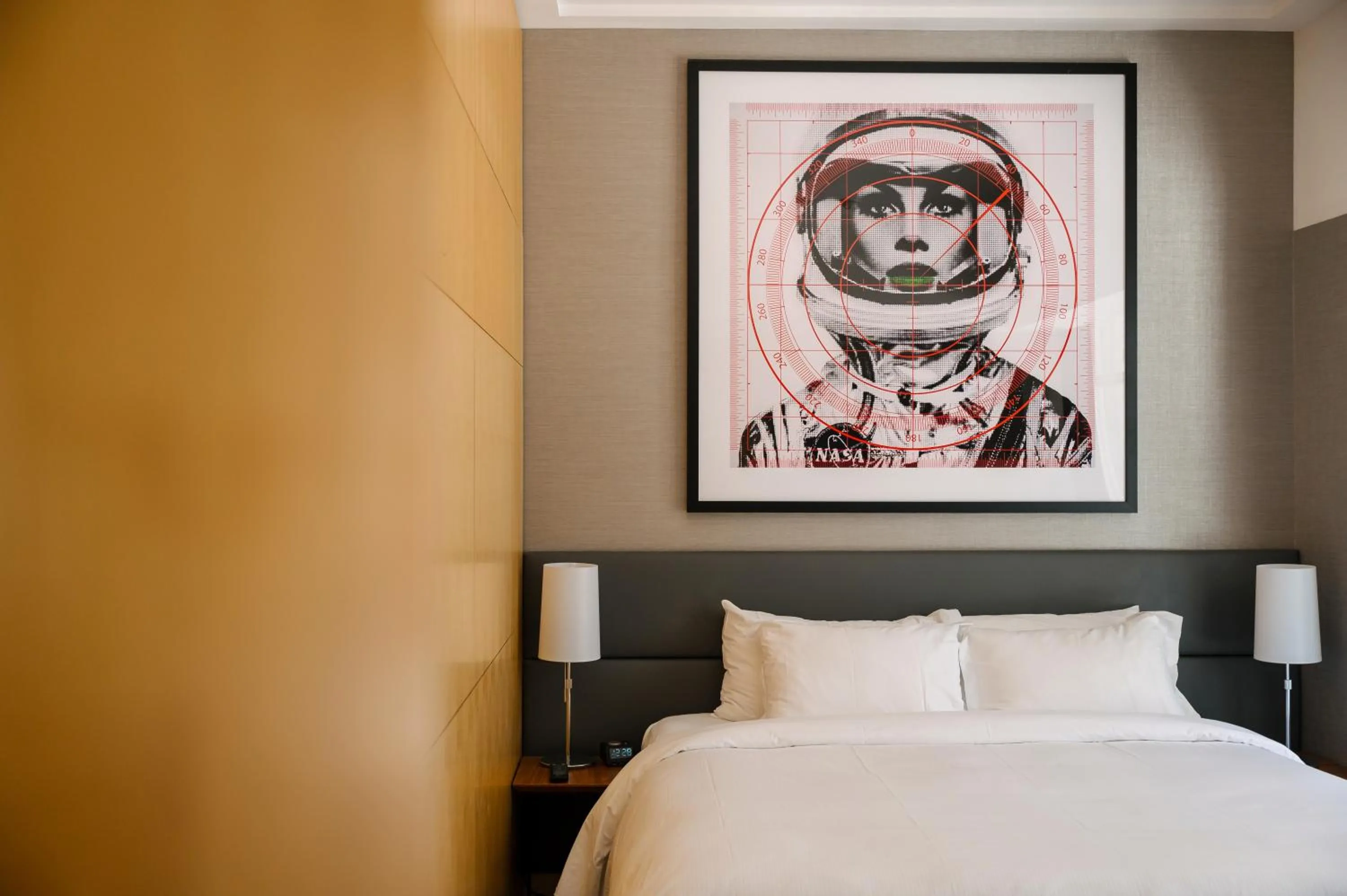 Bed in SoHo Hotel Toronto