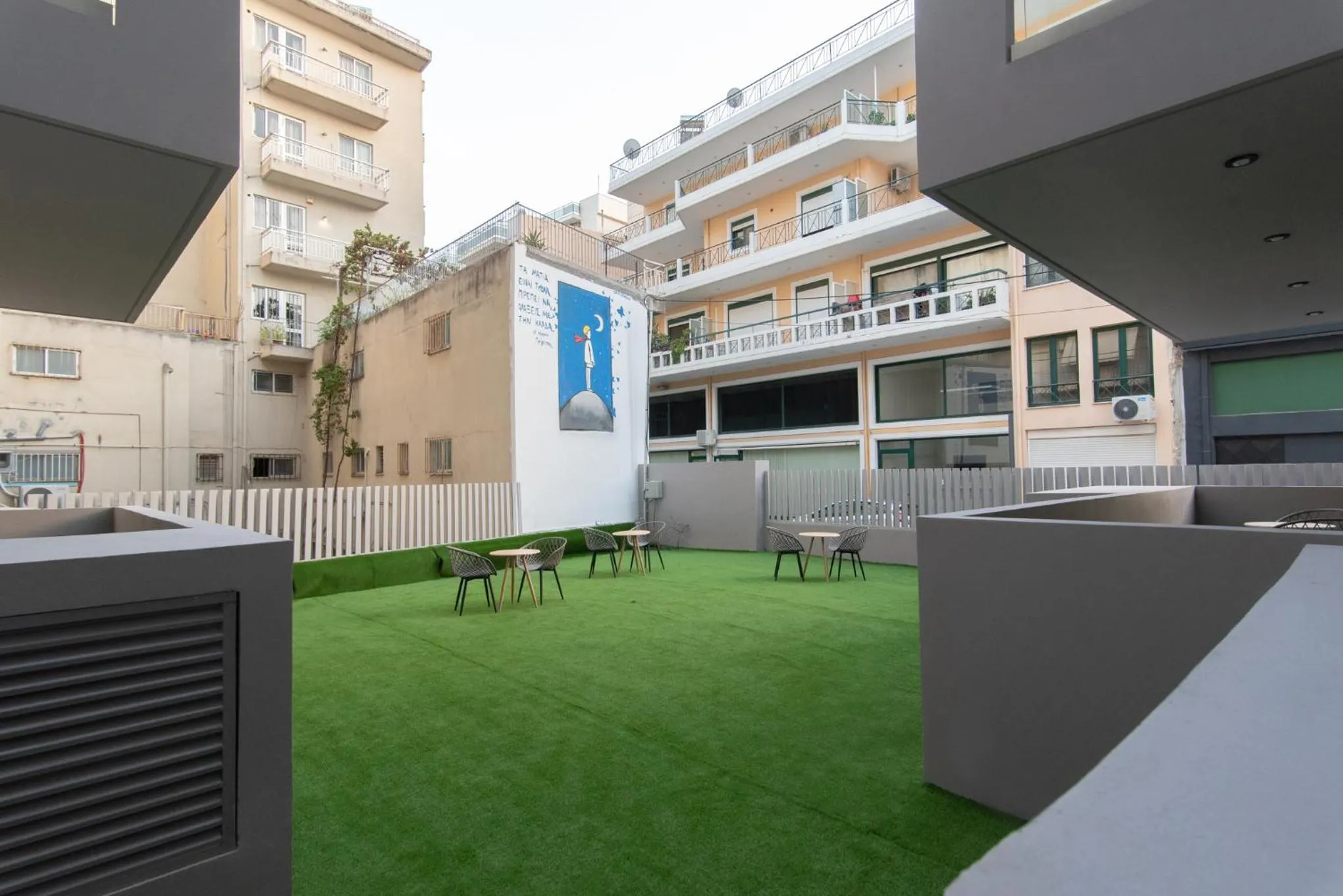 Garden in The Residences Kalamata