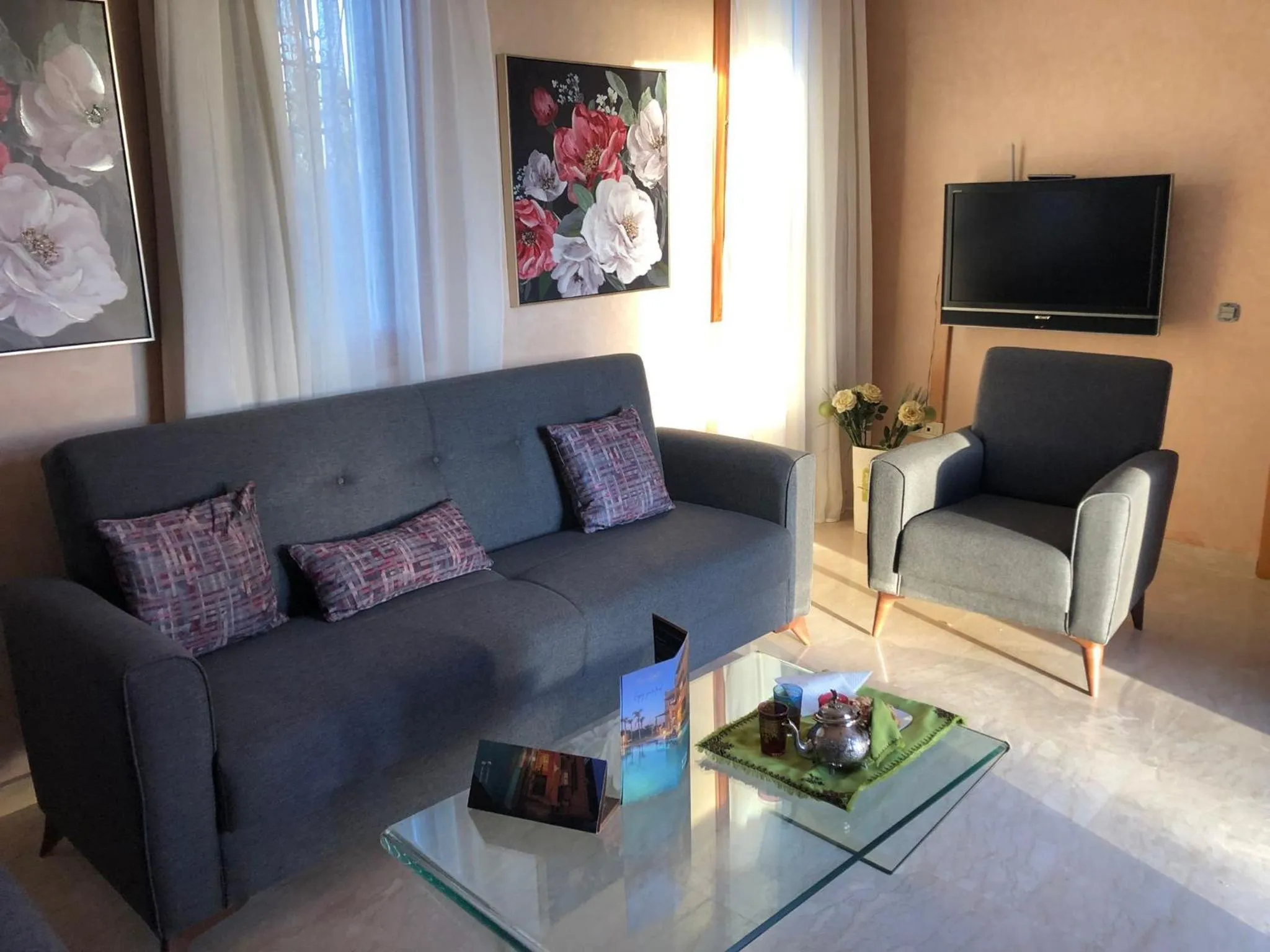 Living room in Villa Dar Laila