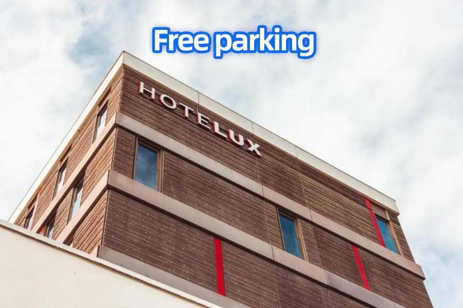 Property building in HOTELUX Amsterdam Airport Hotel Property building in HOTELUX Amsterdam Airport Hotel