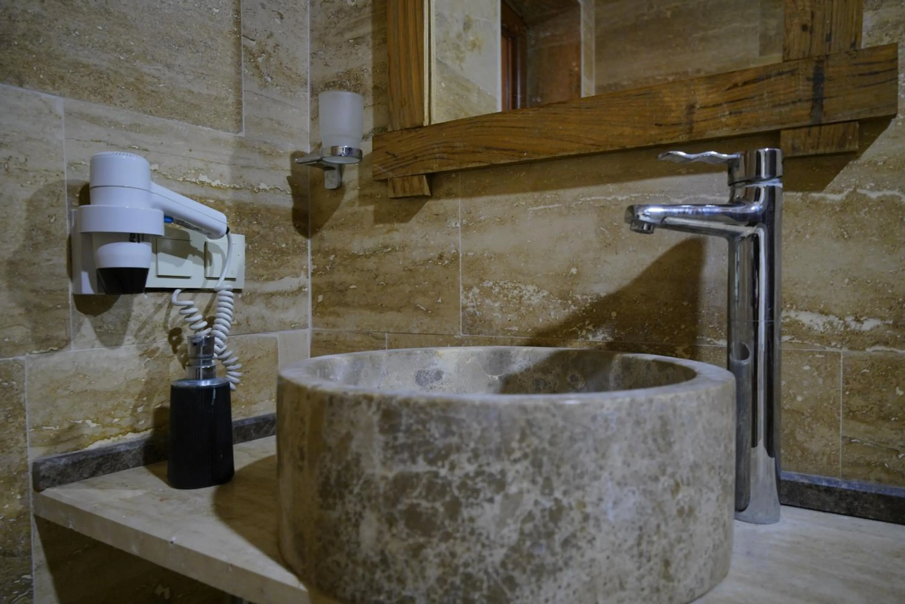 Bathroom in Göreme Cave Lodge