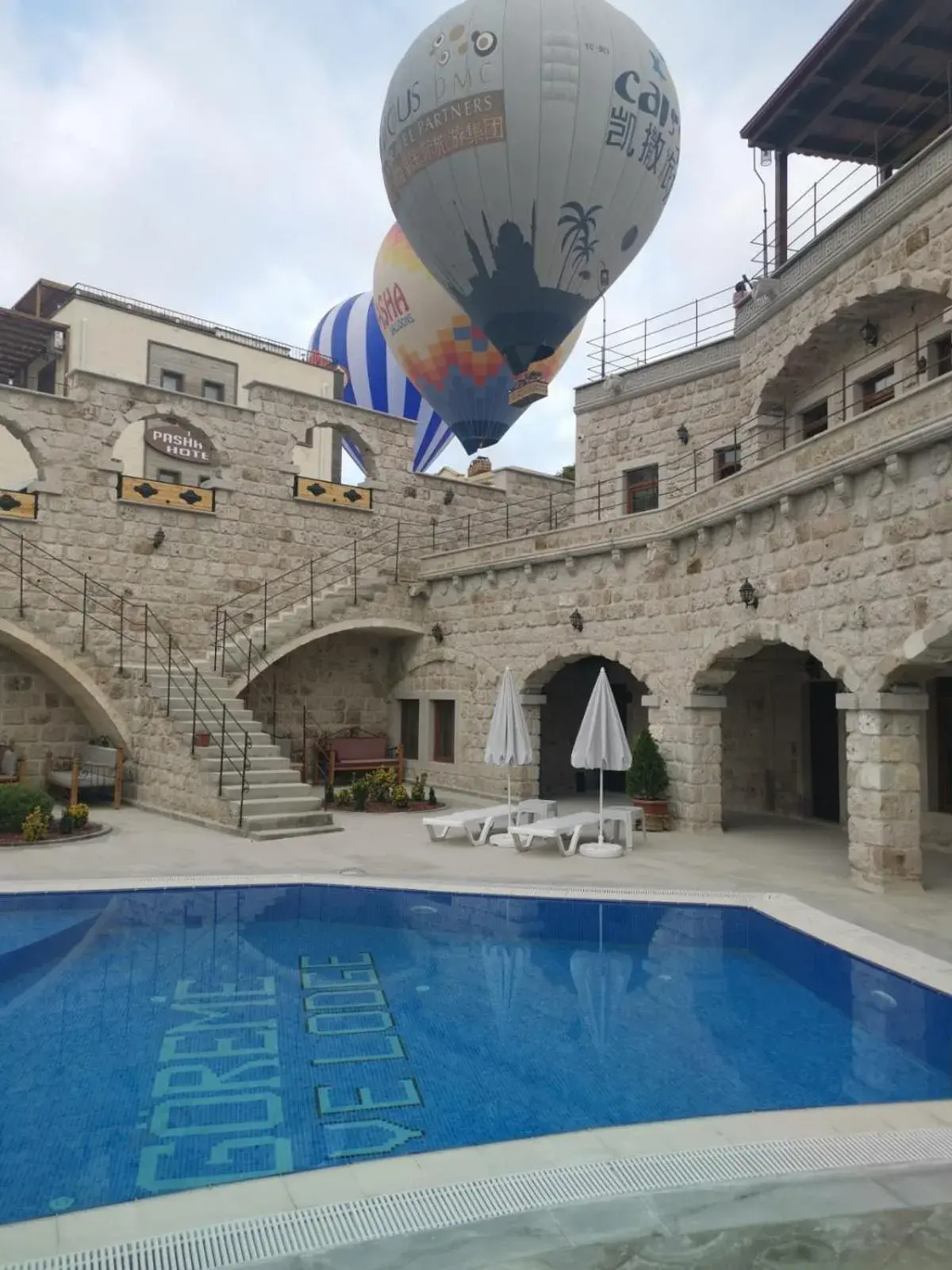 Property building in Göreme Cave Lodge Property building in Göreme Cave Lodge