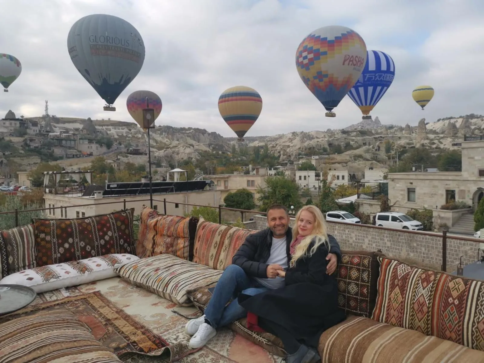 People in Göreme Cave Lodge