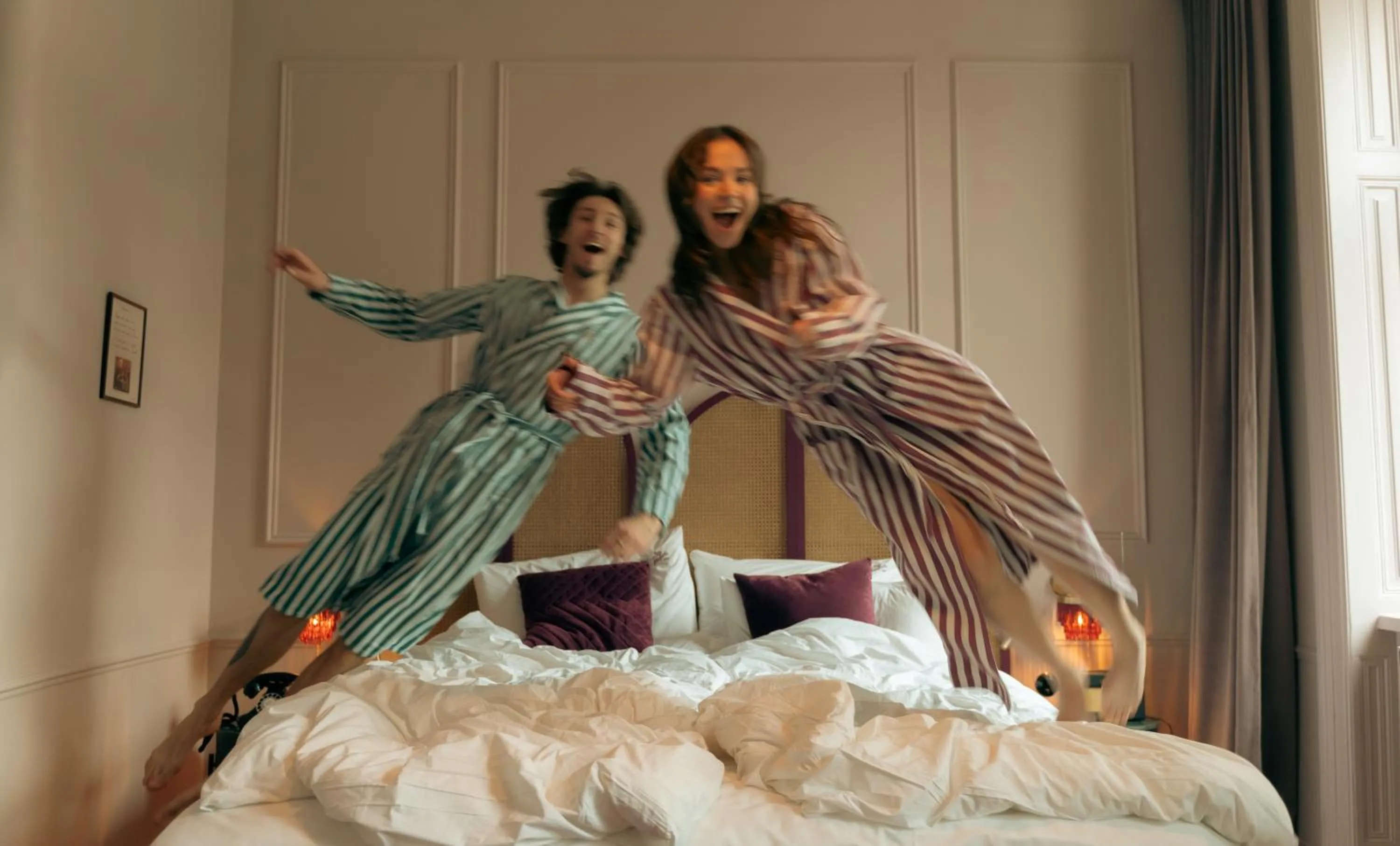 Bed in Hotel Josefine