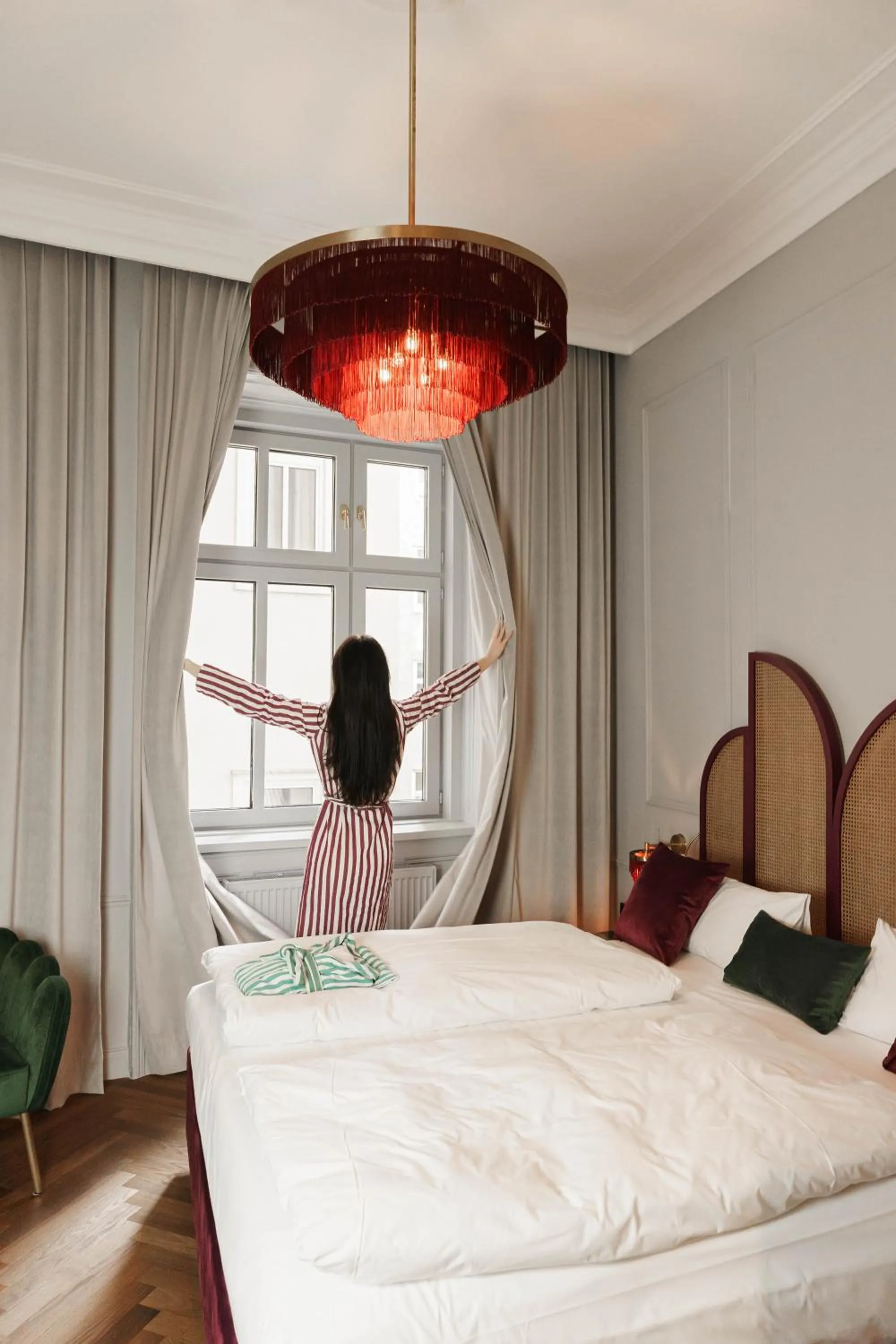 Bedroom, Bed in Hotel Josefine