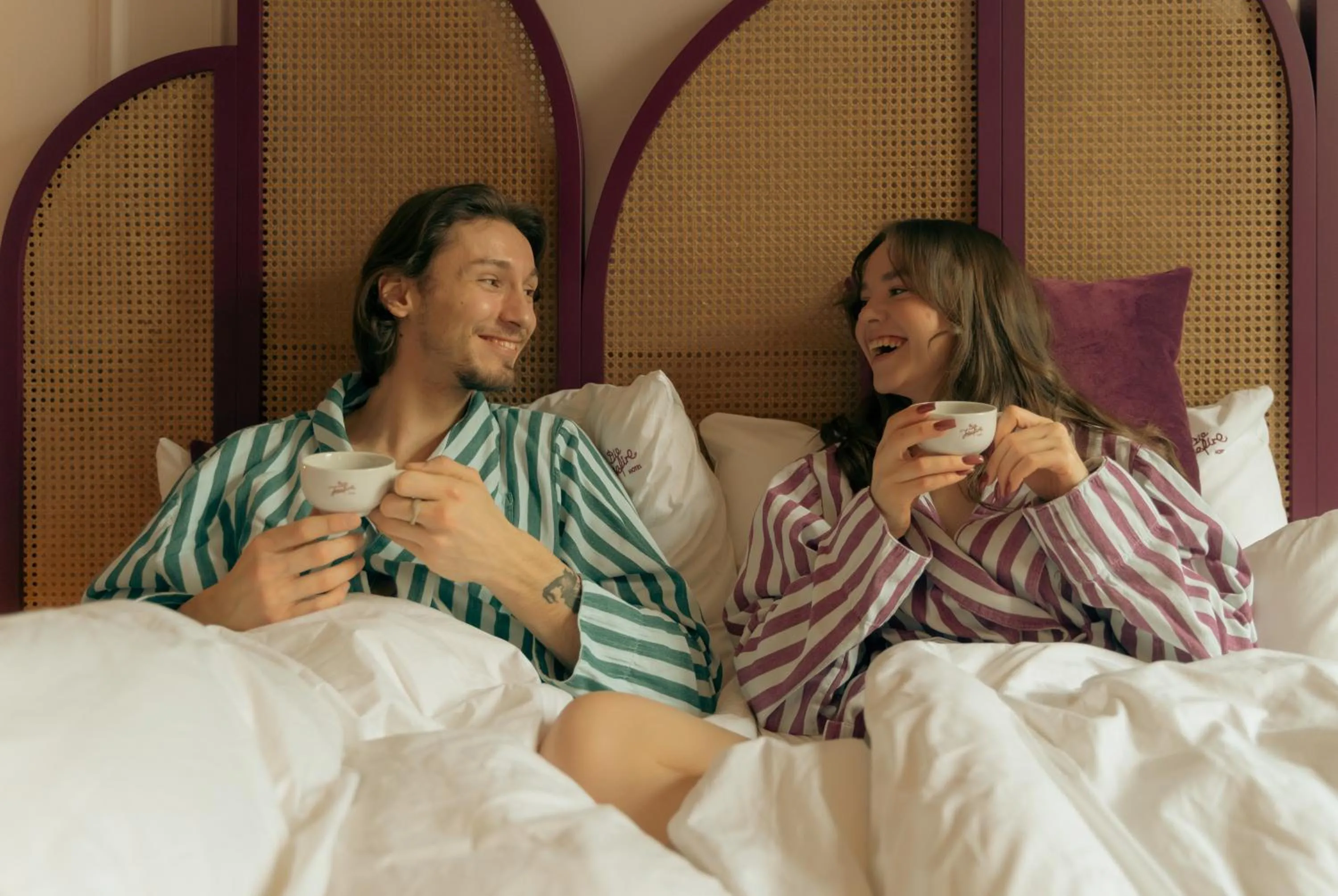 Bed in Hotel Josefine