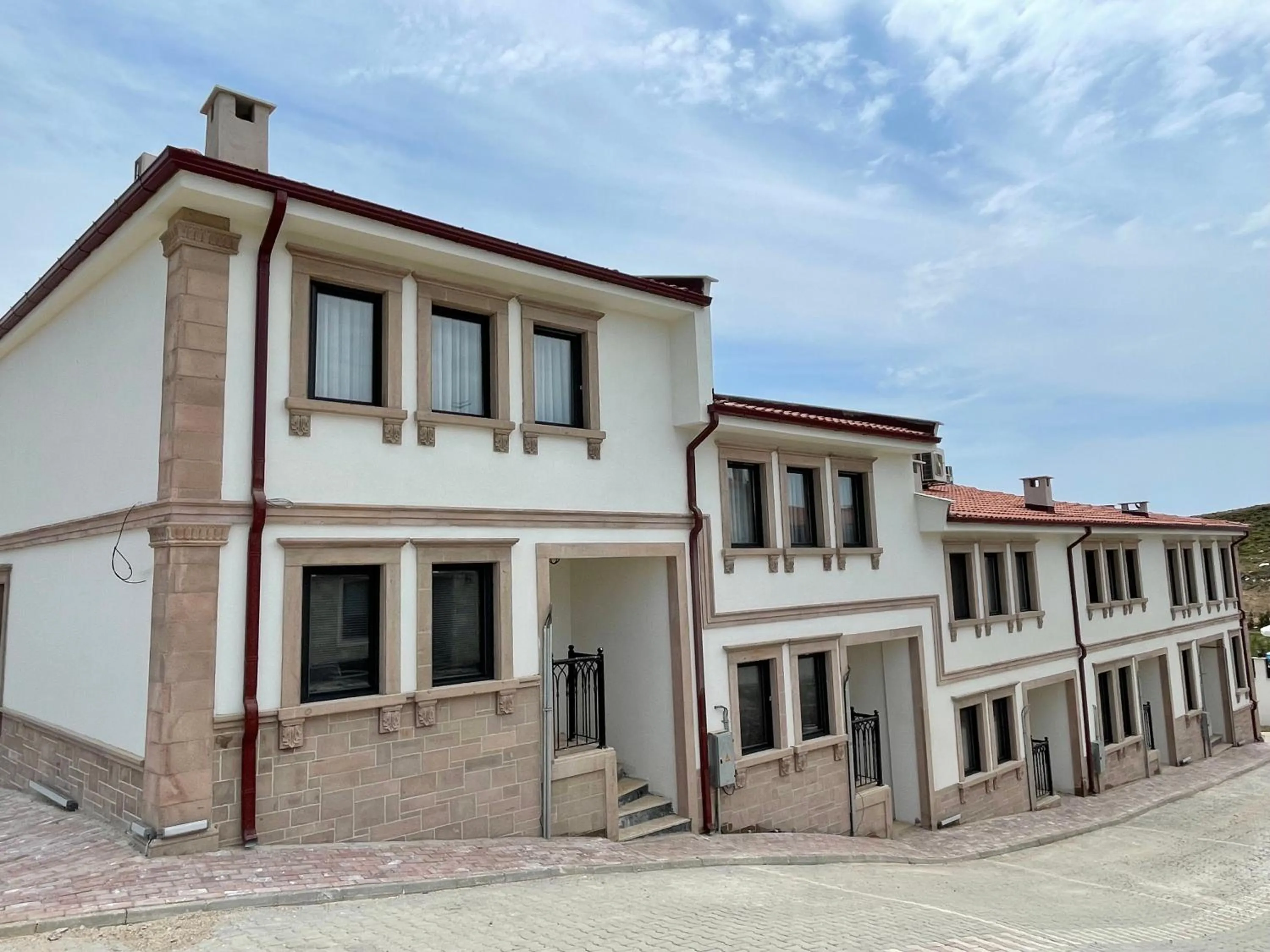 Facade/entrance in Oikos Bozcaada