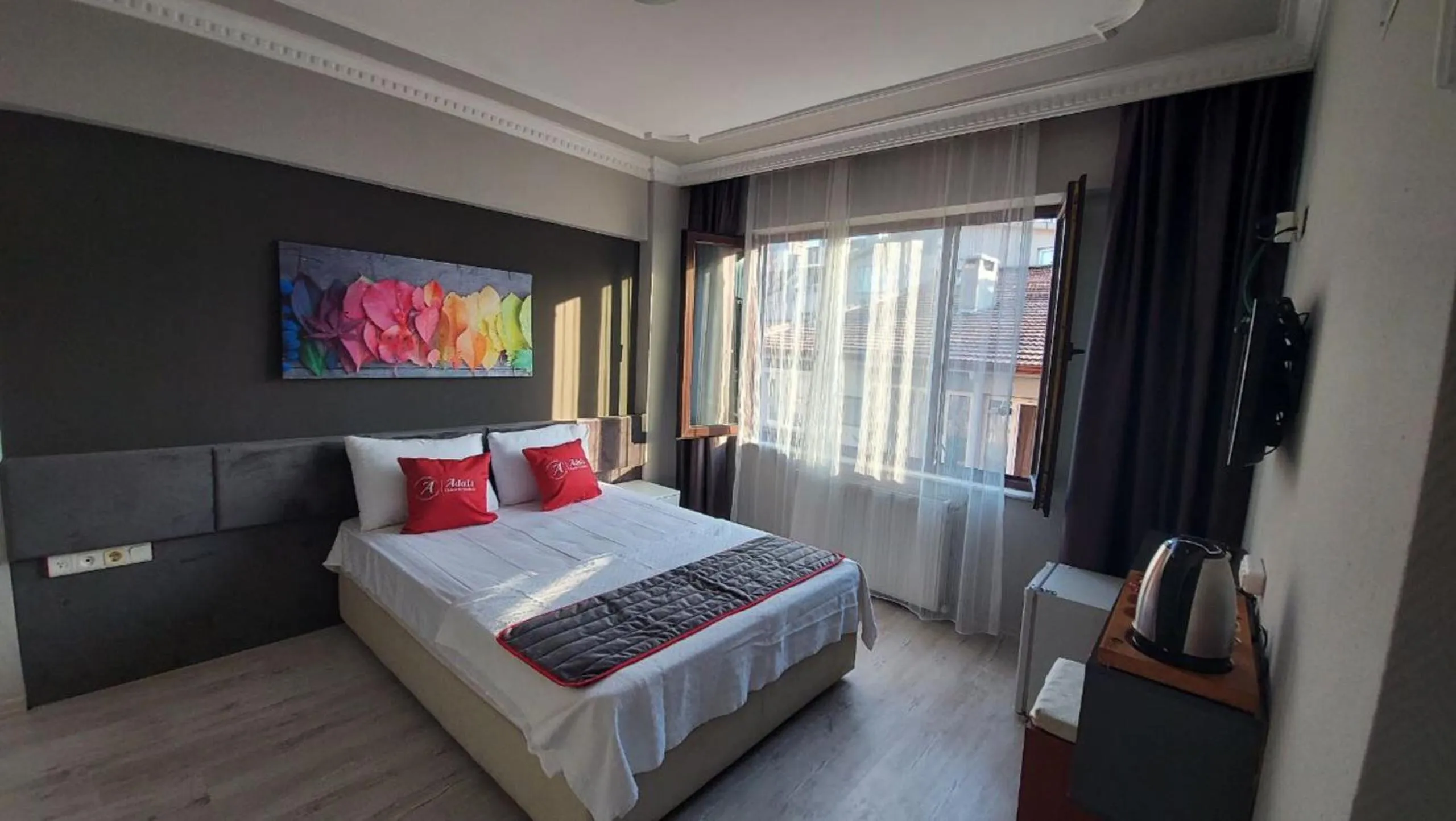 Bed in Adalı Hotel & Suites