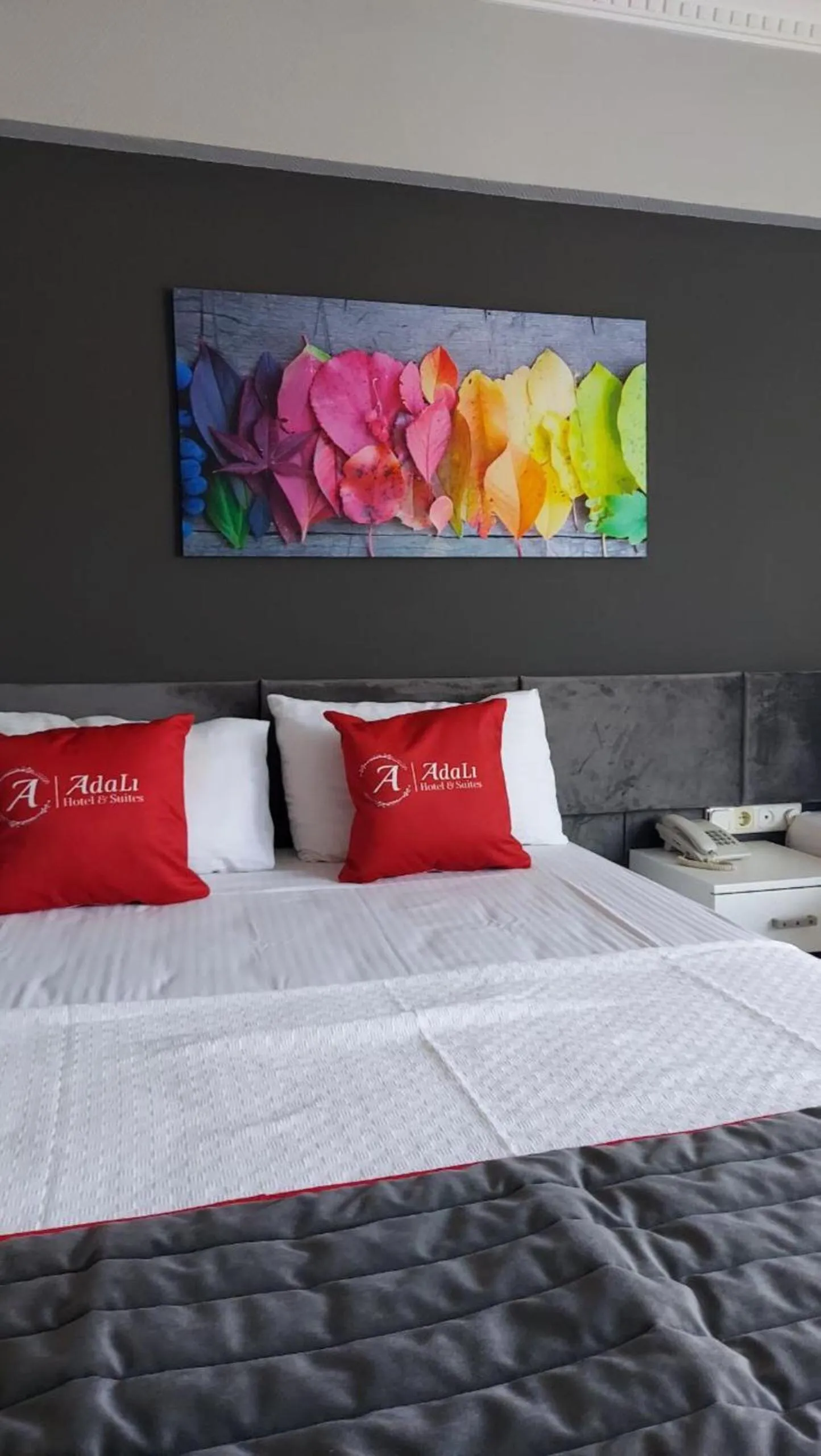 Bed in Adalı Hotel & Suites