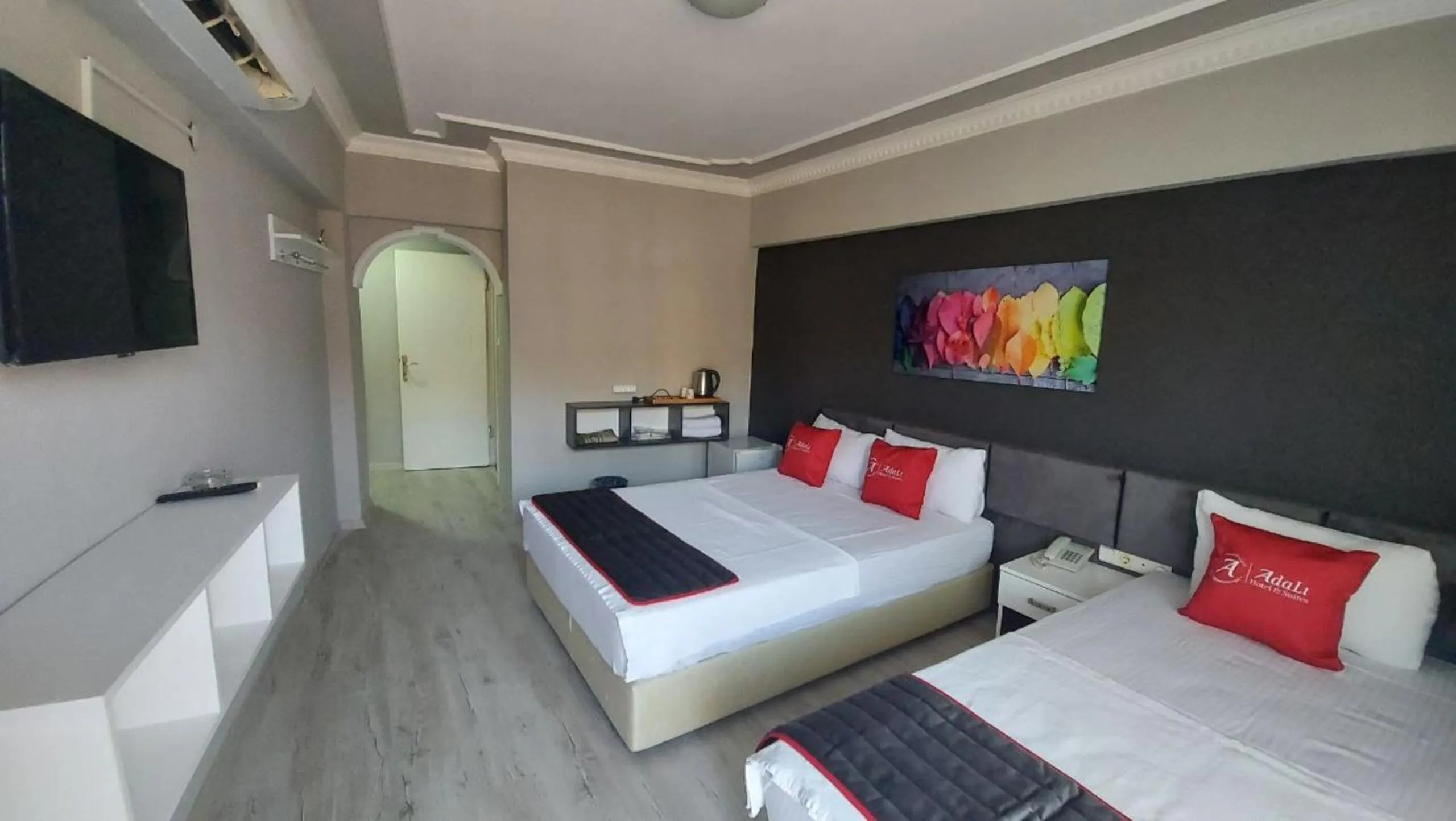 Bed in Adalı Hotel & Suites