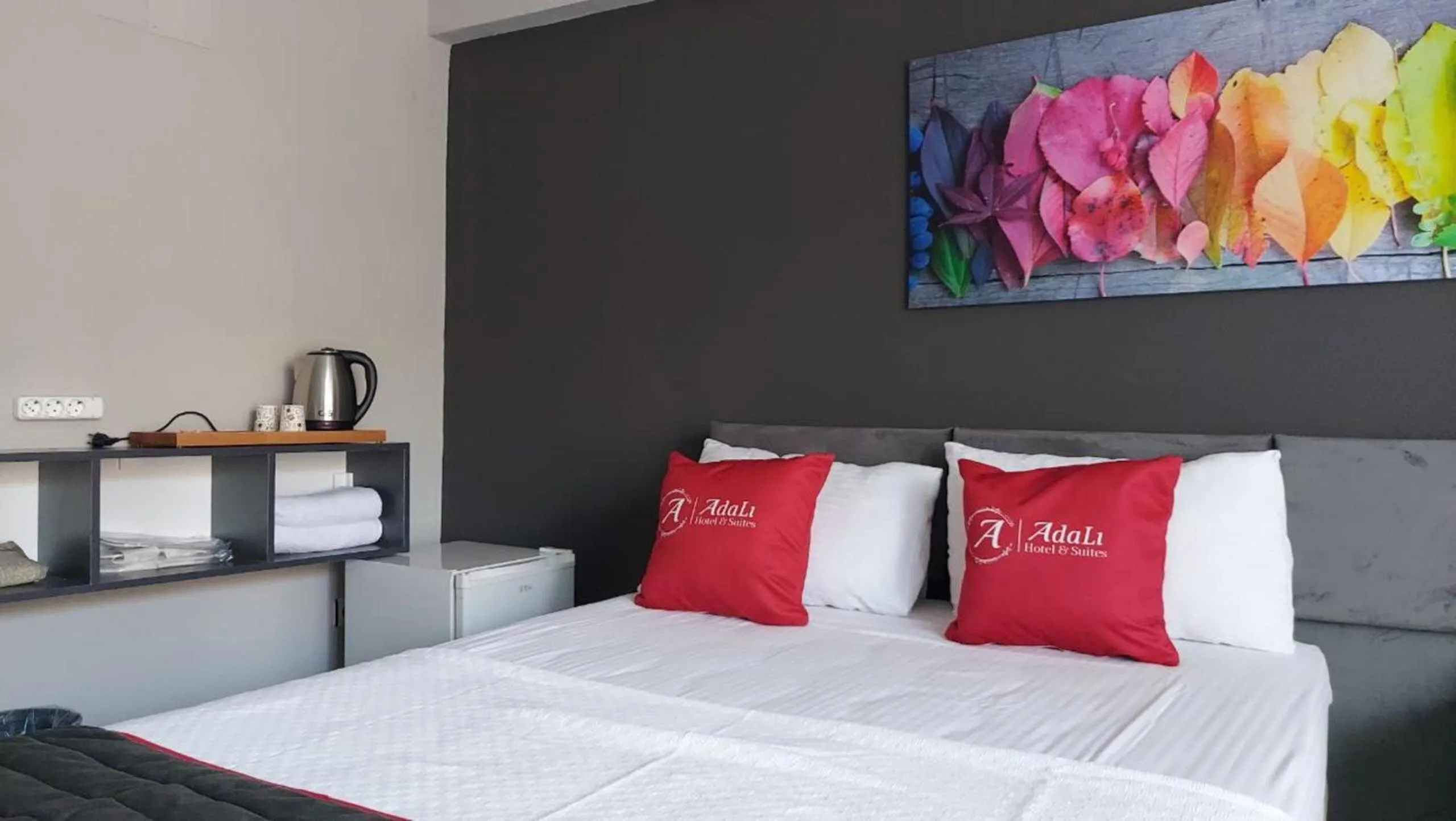 Bed in Adalı Hotel & Suites