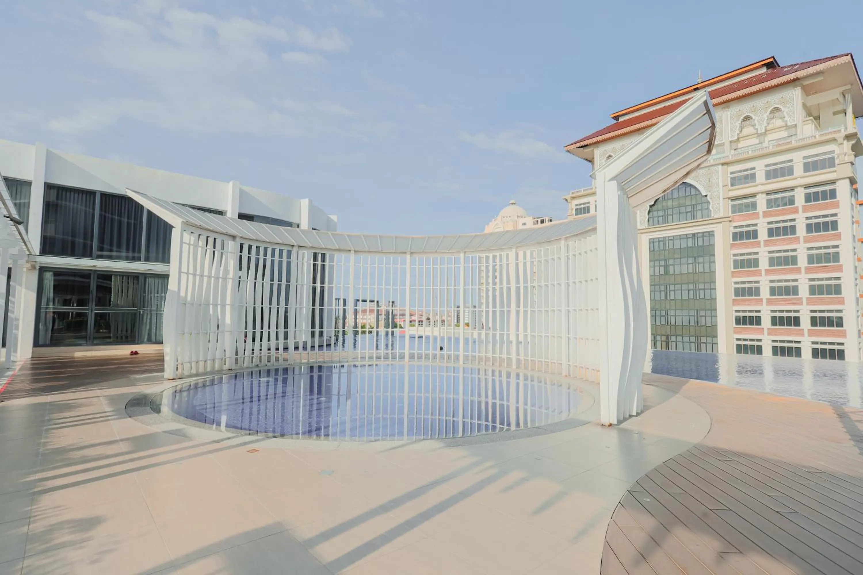 Pool view in AAIRA Troika Residence,Kota Bharu