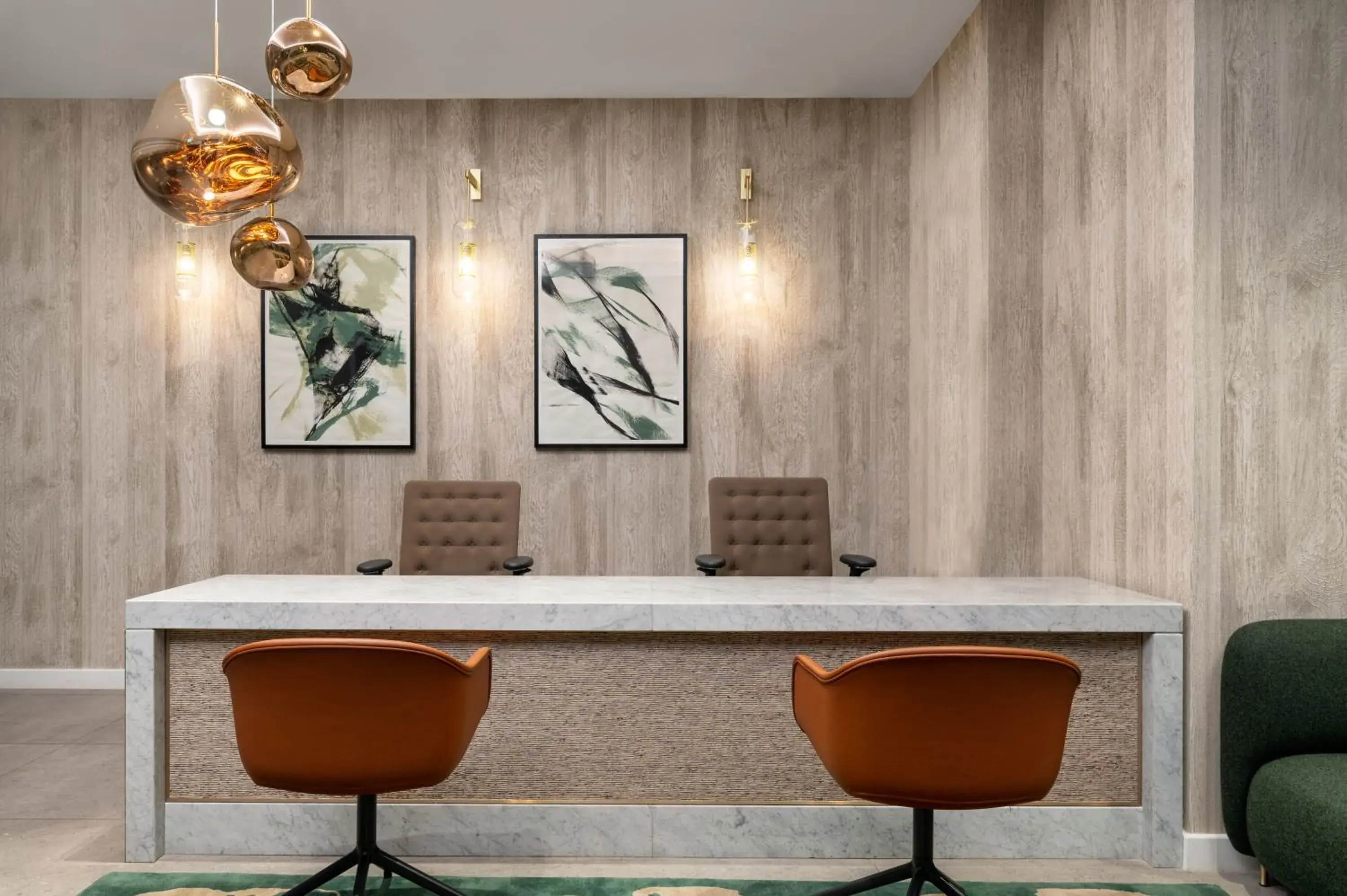 Lobby or reception in The Lincoln Suites Lobby or reception in The Lincoln Suites