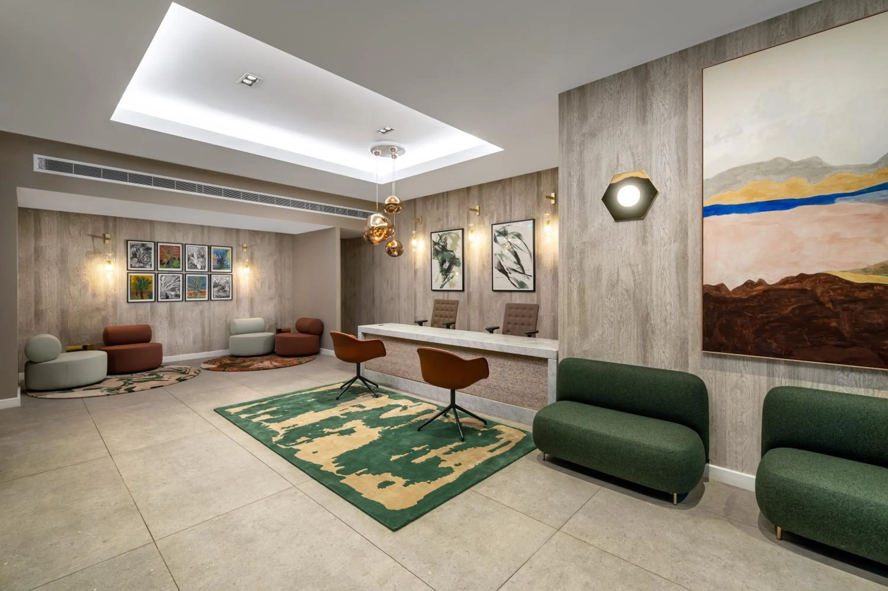 Lobby or reception in The Lincoln Suites