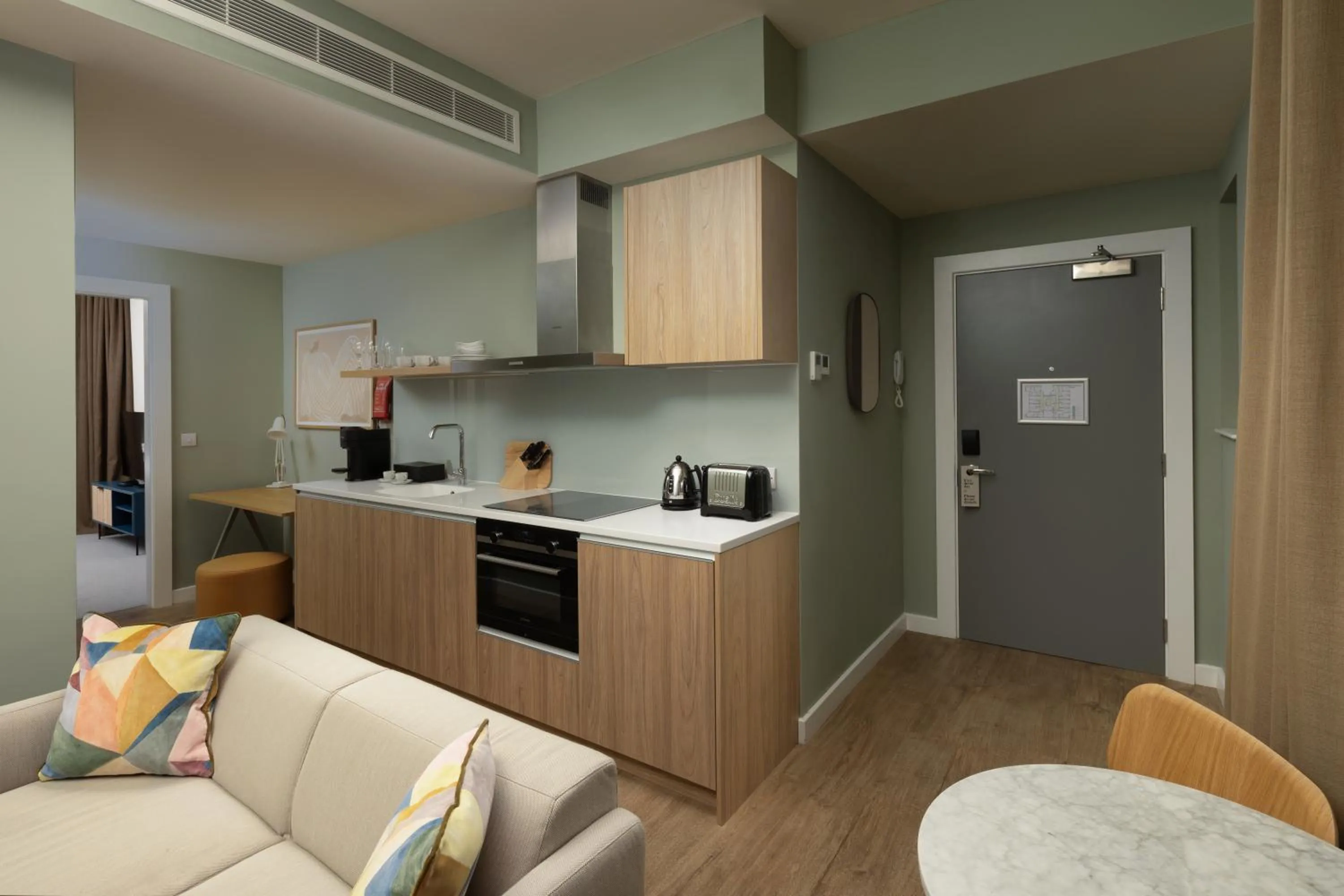 kitchen in The Lincoln Suites