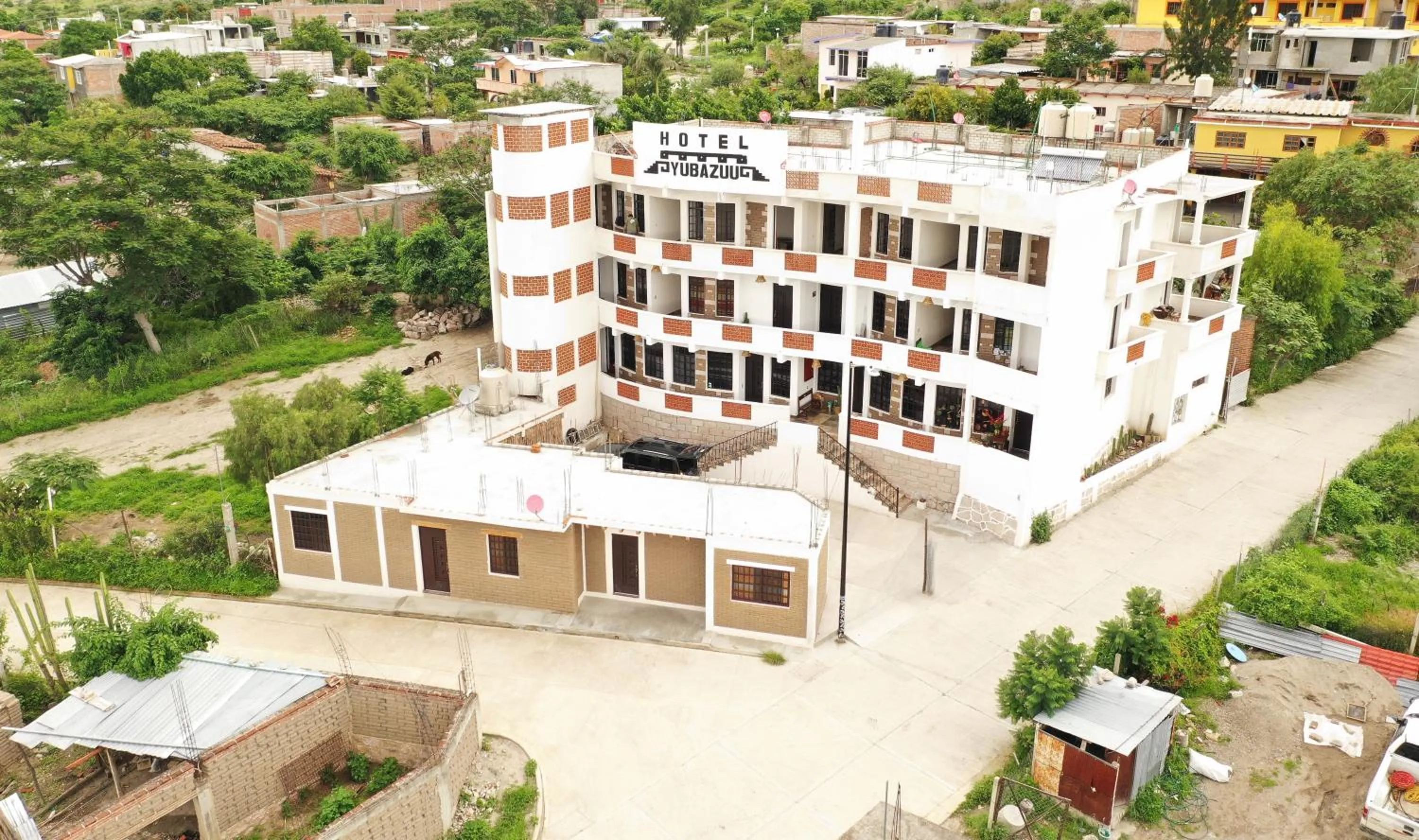 Bird's eye view in Hotel Yubazuu