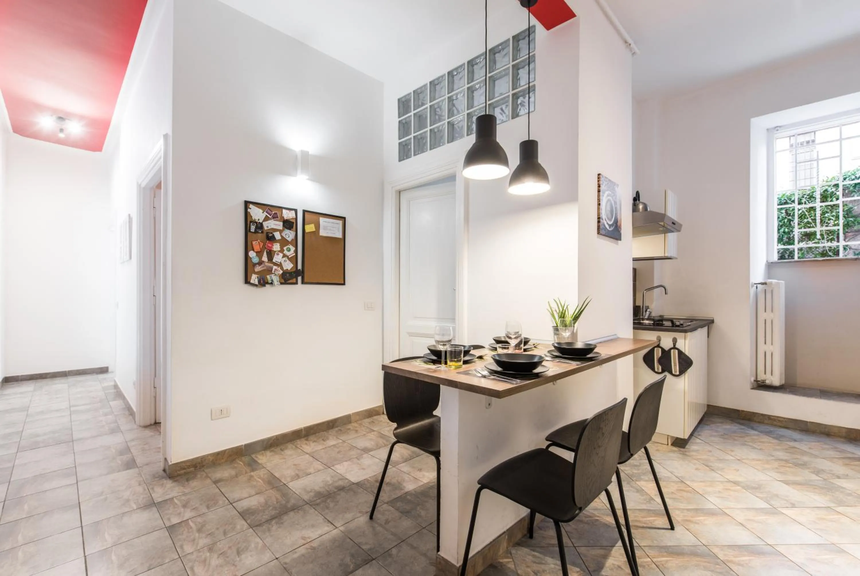 Dining area in Domus Maximo