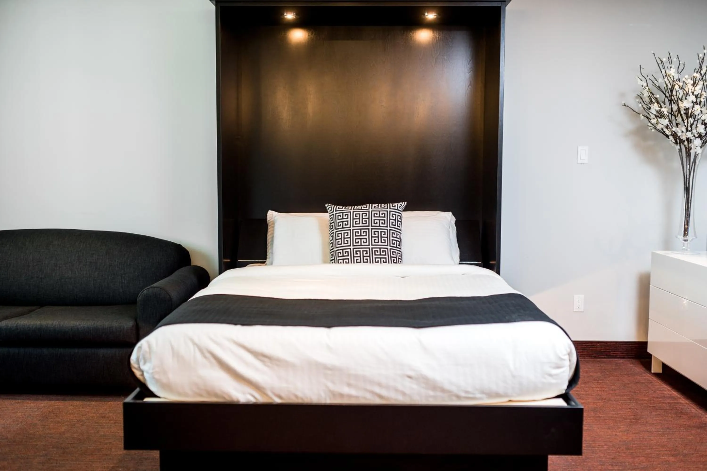 Bed in Hôtel Château Joliette