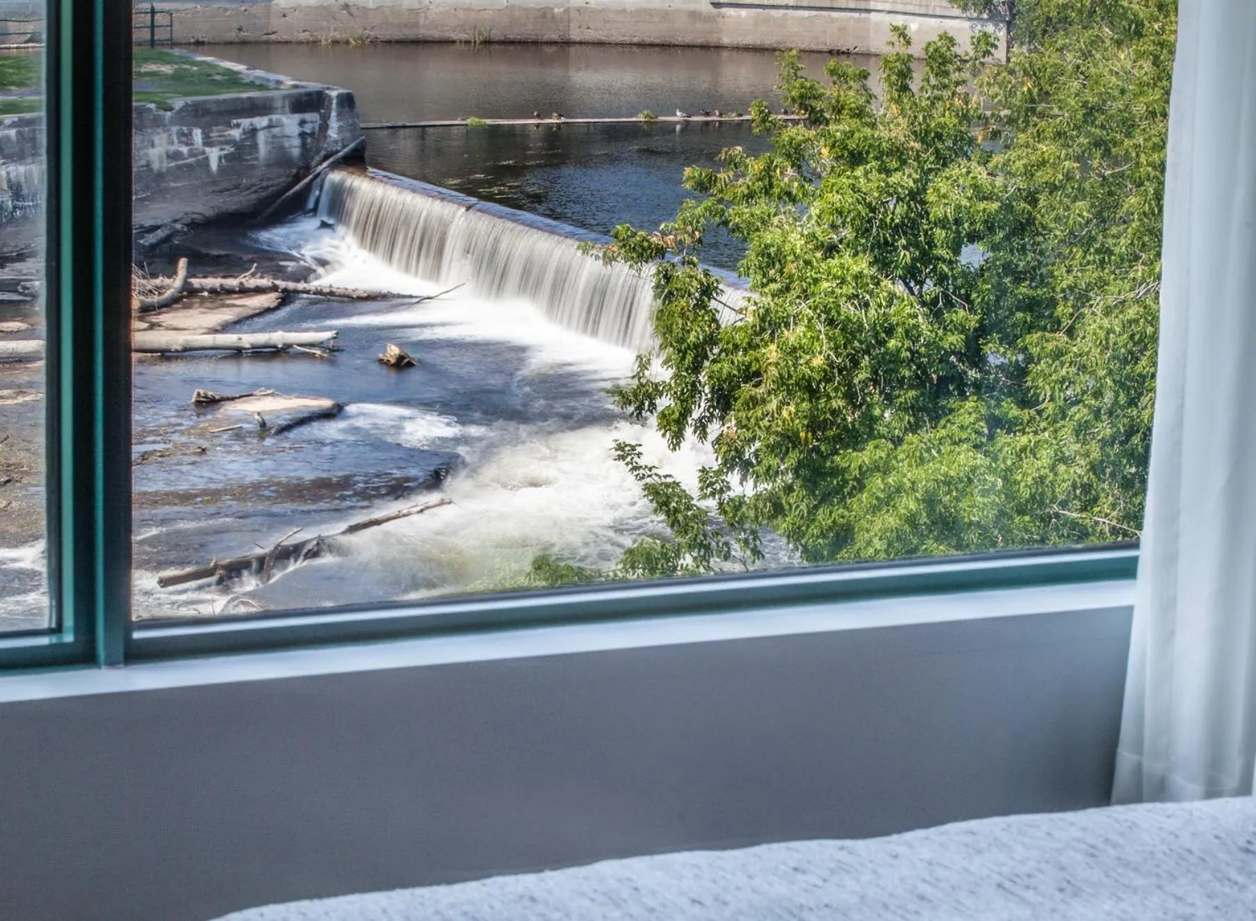 River view in Hôtel Château Joliette