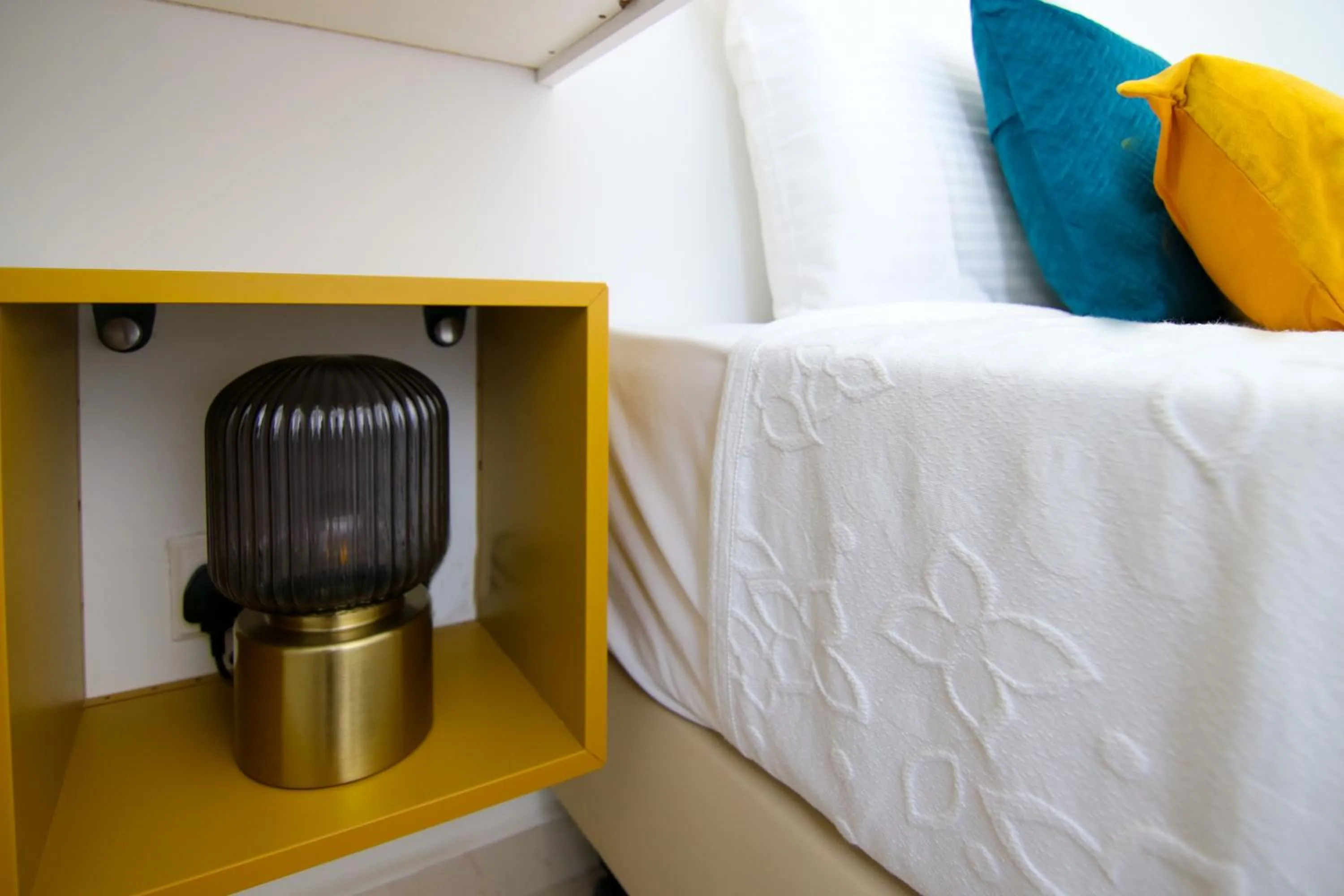 Bed in Phaedrus Living: Seaview Gold Flat Lighthouse 48