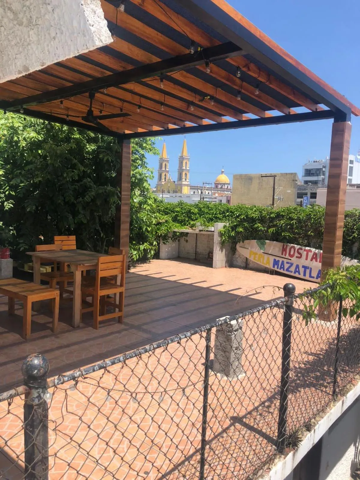 Balcony/Terrace in Hotel Perla Mazatlan