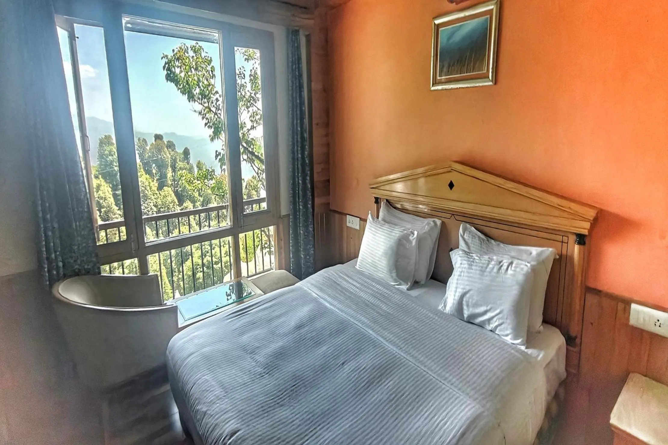 Bed in Hari Om Paradise