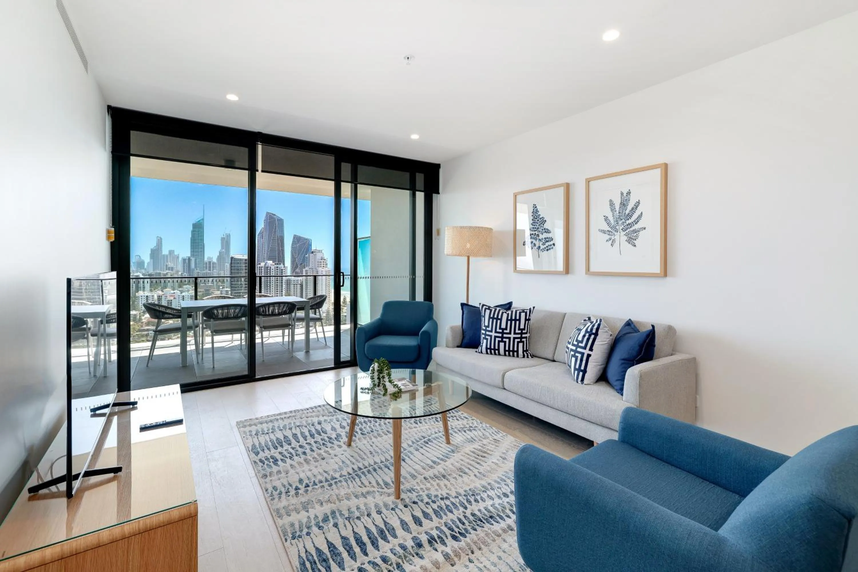 Living room in Opus Broadbeach - Official