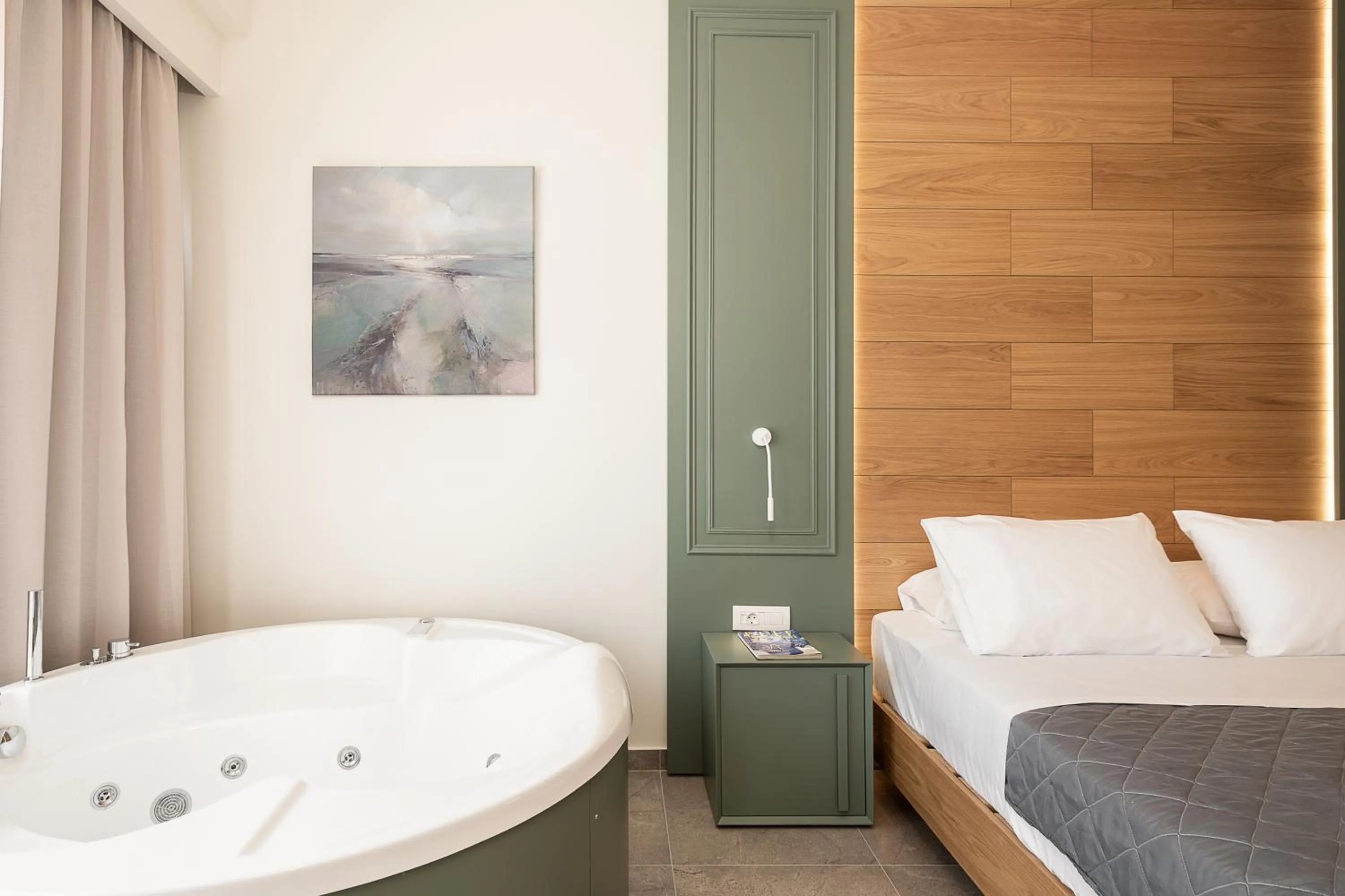 Bed in Elia Platanias