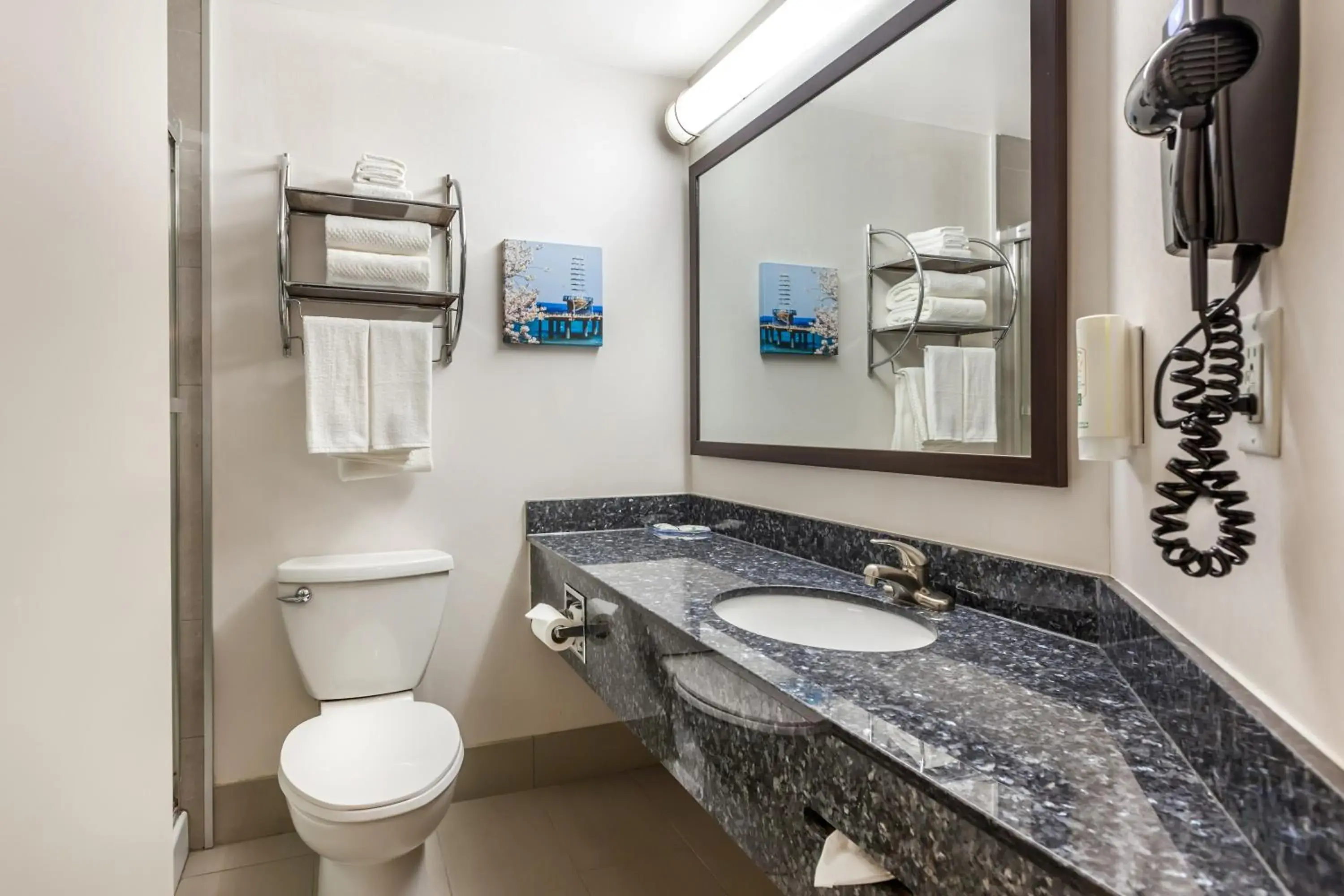 Bathroom in Quality Hotel Bathroom in Quality Hotel